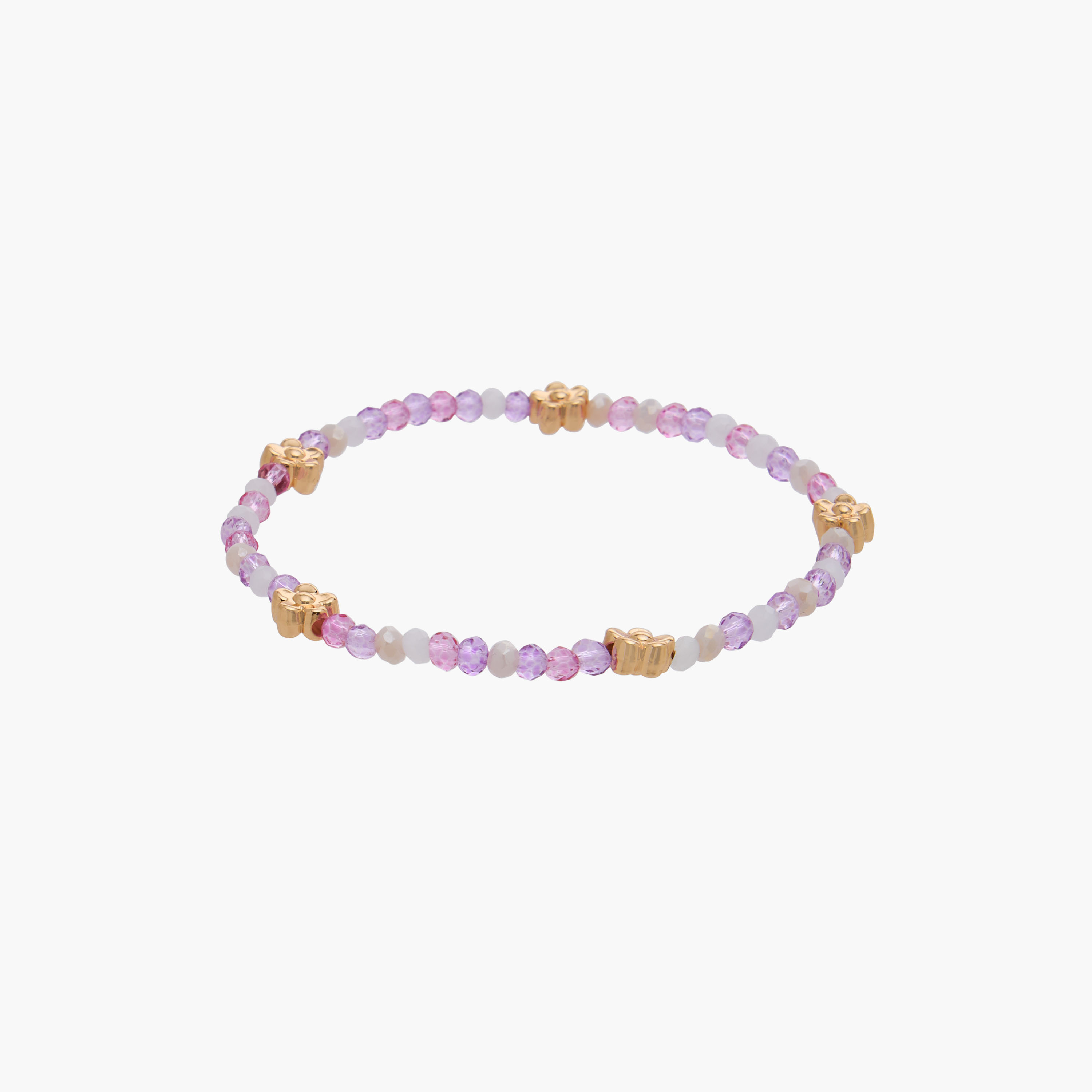 Pack of 4 Charmz Bracelet with Beaded Detail-girls-accessories-jewellery-image-5