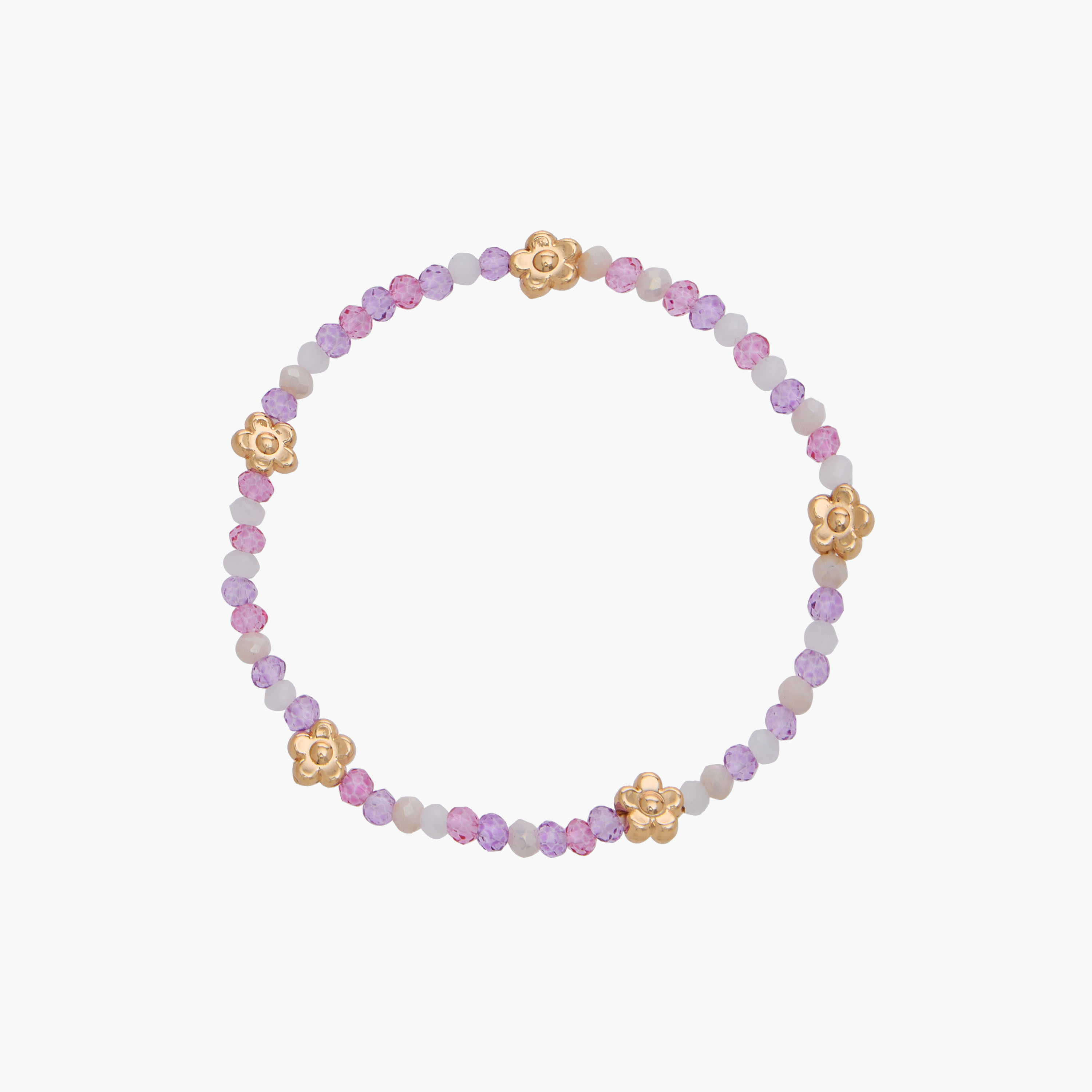 Pack of 4 Charmz Bracelet with Beaded Detail-girls-accessories-jewellery-image-9