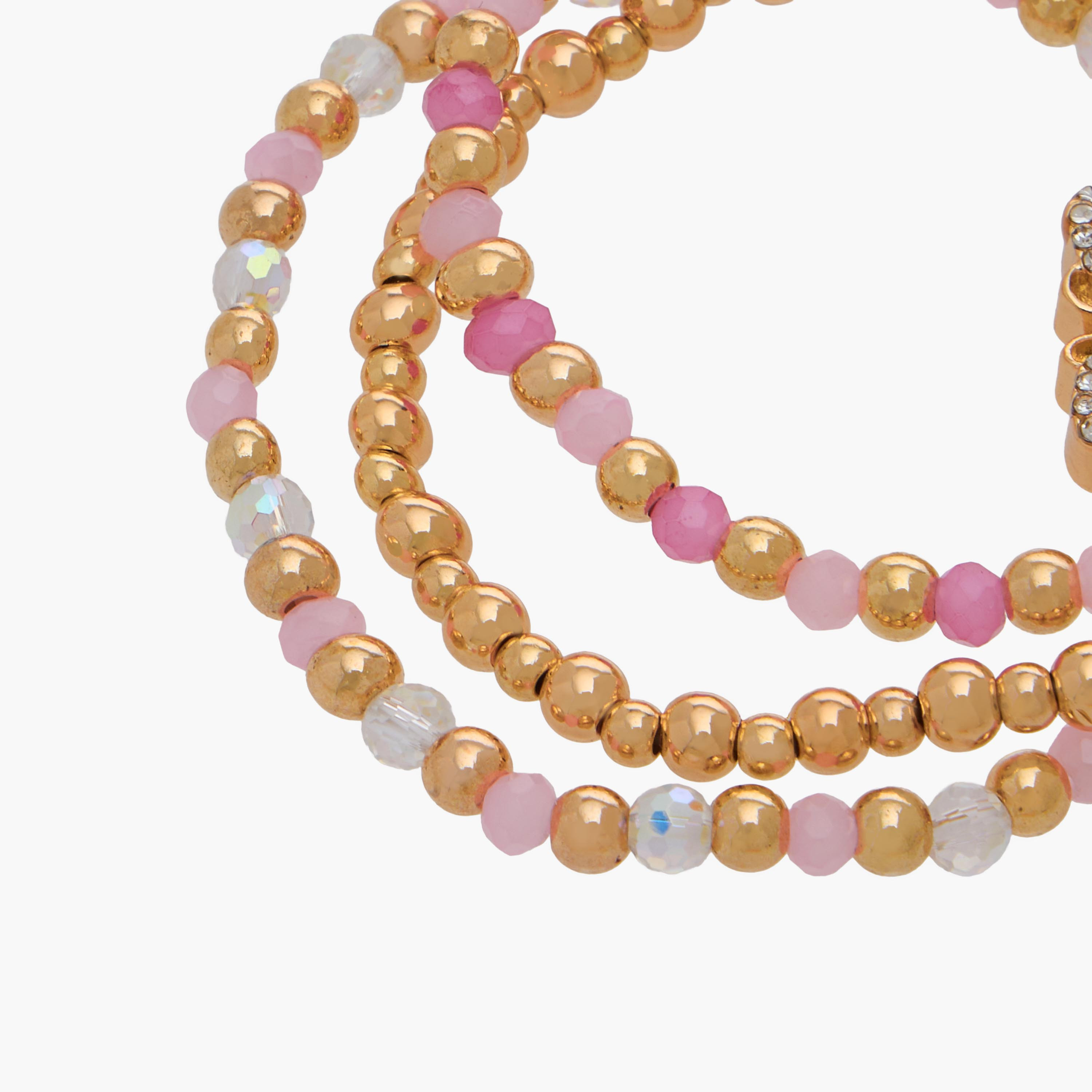 Pack of 4 Charmz Bracelet with Beads-girls-accessories-jewellery-image-11
