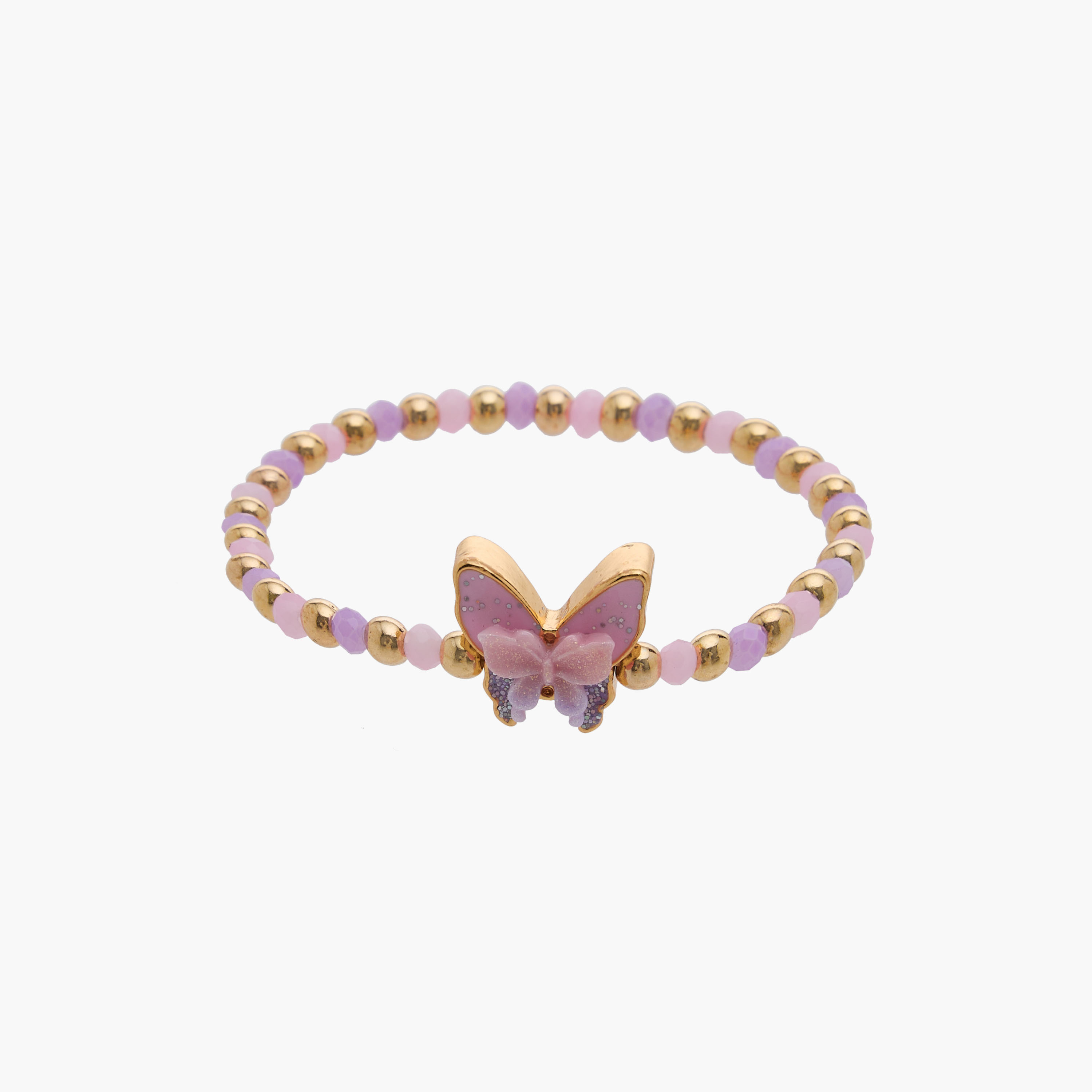 Pack of 4 Charmz Bracelet with Bead Detail-girls-accessories-jewellery-image-4