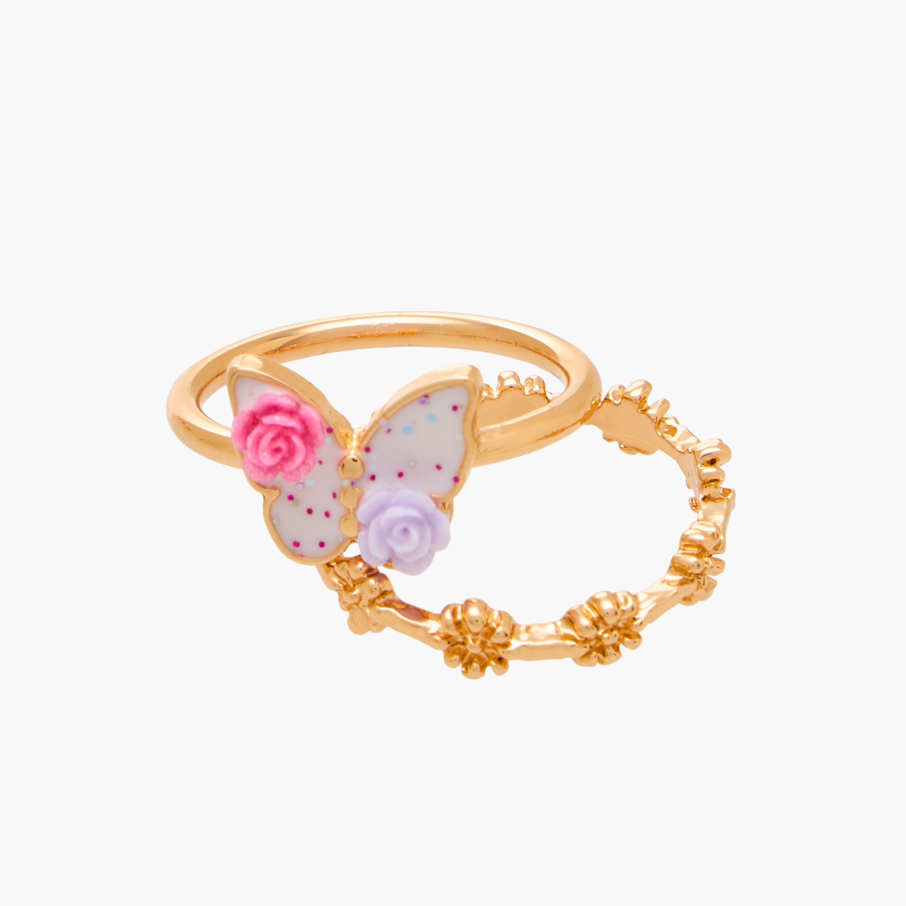 Pack of 5 Charmz Ring with Embellishments-girls-accessories-jewellery-image-3