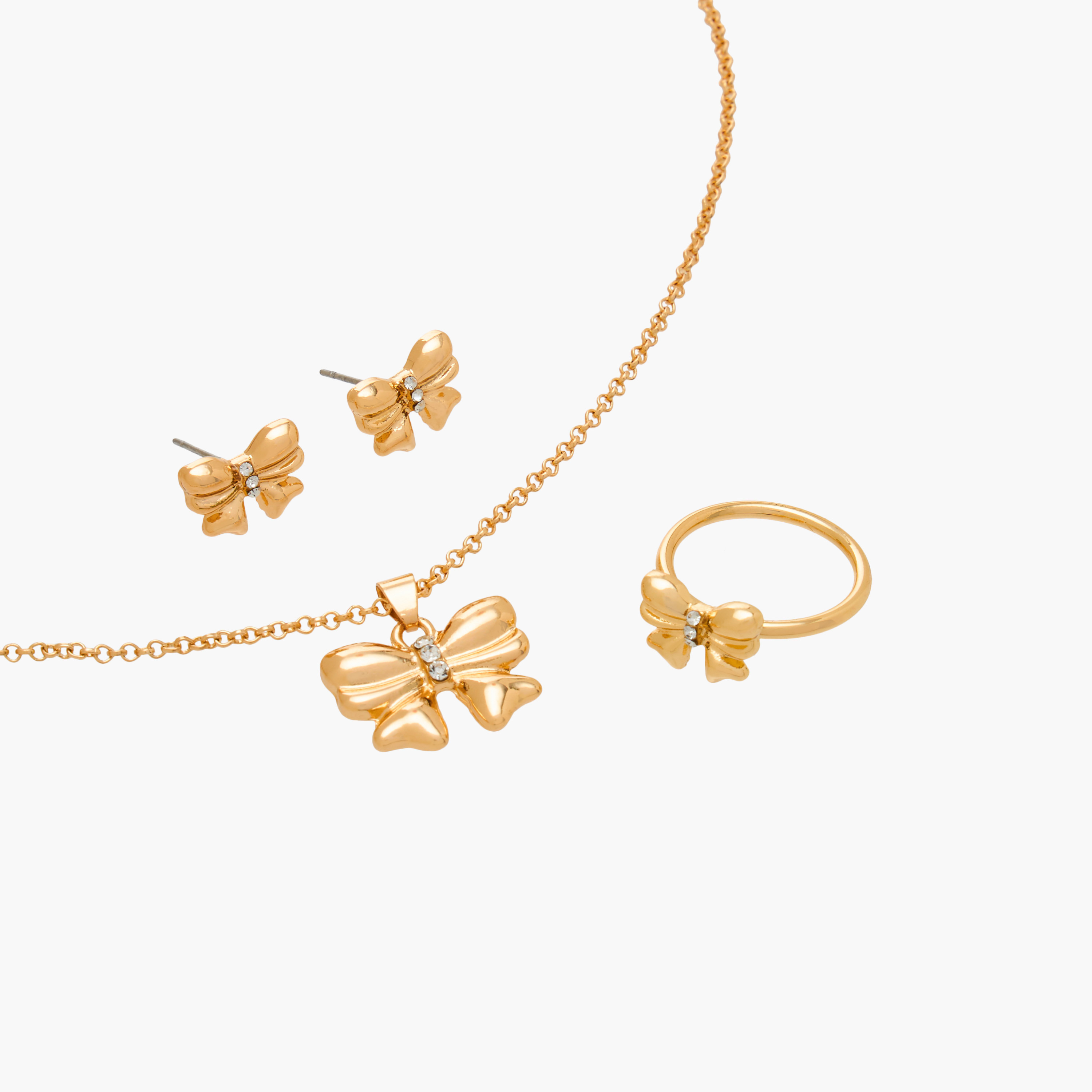 طقم من 3 قلادة مع أقراط وخاتم من تشارمز-girls-accessories-jewellery-image-5