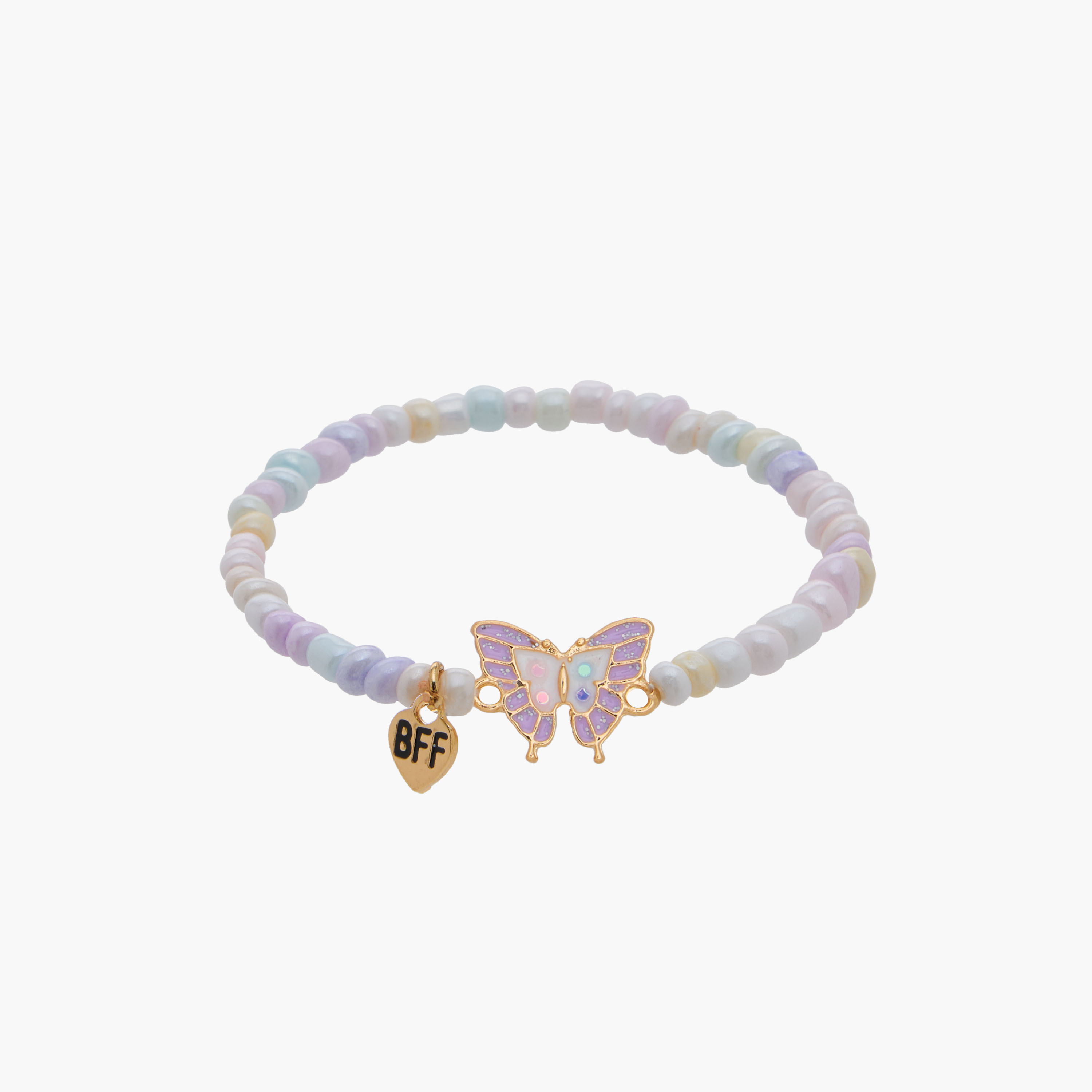 Pack of 2 Charmz Friendship Bracelet with Butterfly Charms-girls-accessories-jewellery-image-2