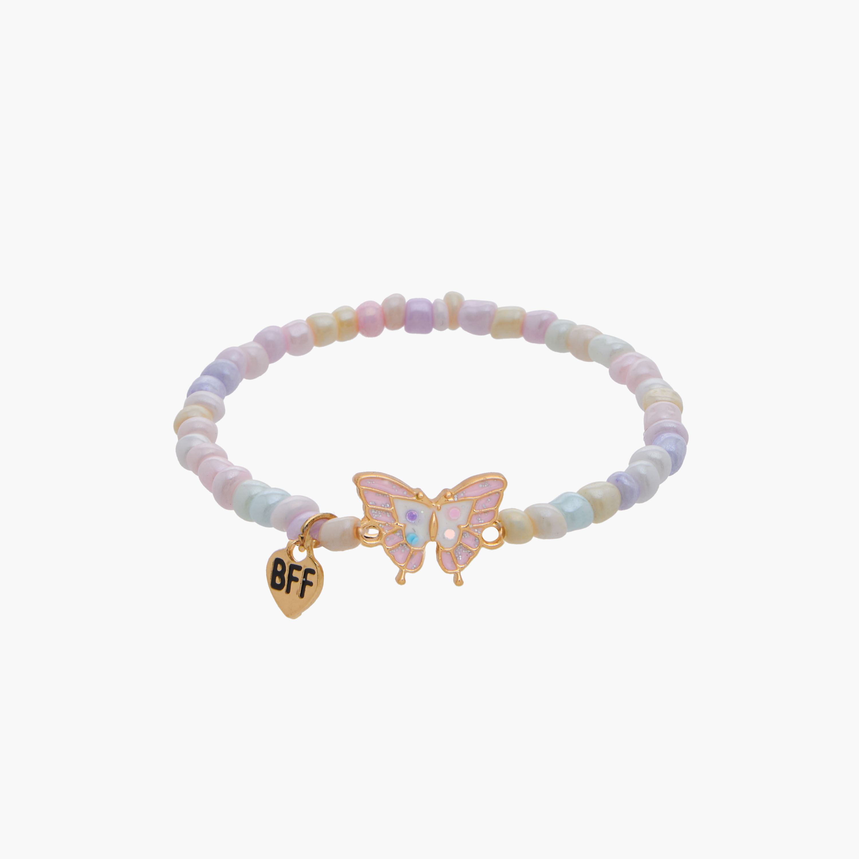 Pack of 2 Charmz Friendship Bracelet with Butterfly Charms-girls-accessories-jewellery-image-3