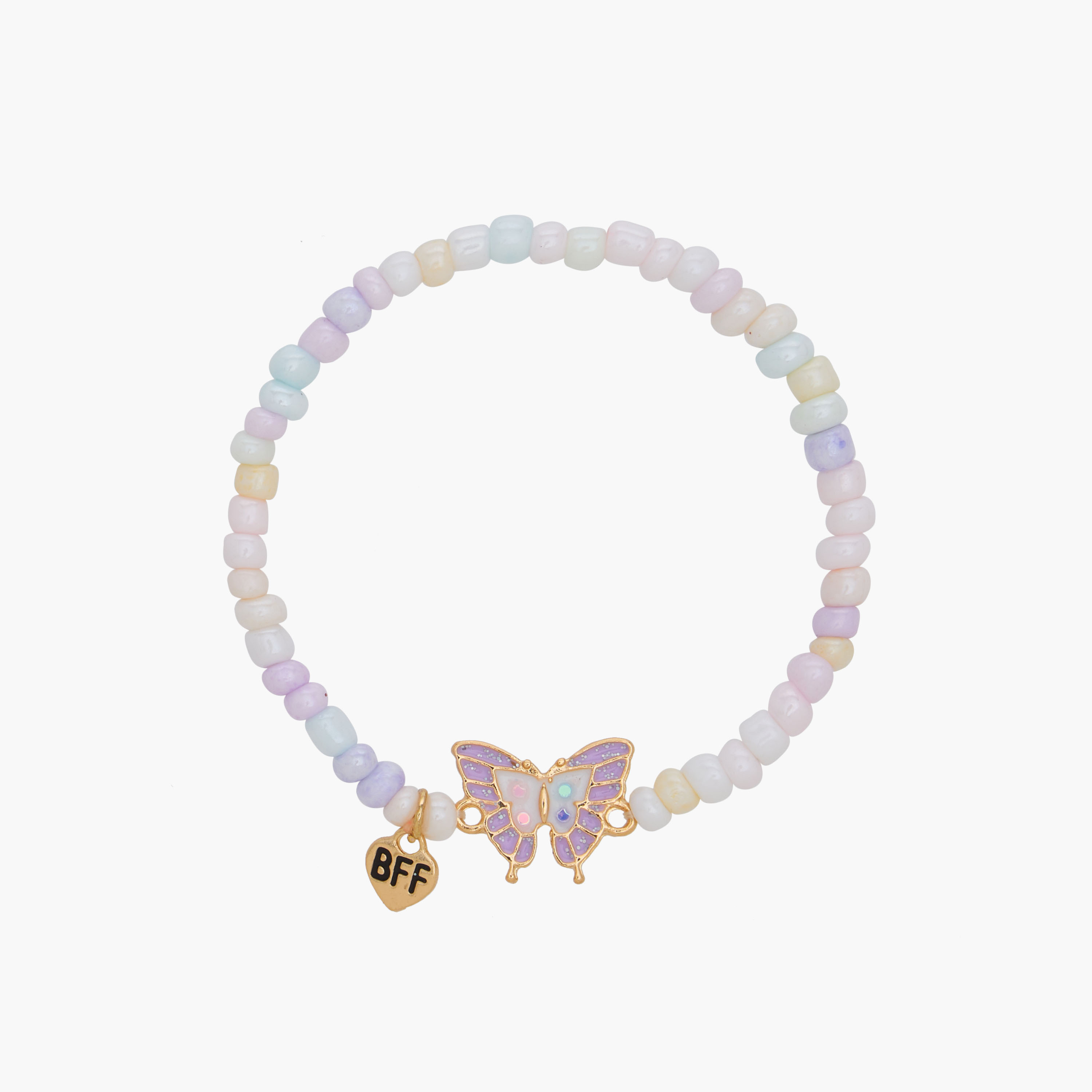 Pack of 2 Charmz Friendship Bracelet with Butterfly Charms-girls-accessories-jewellery-image-4