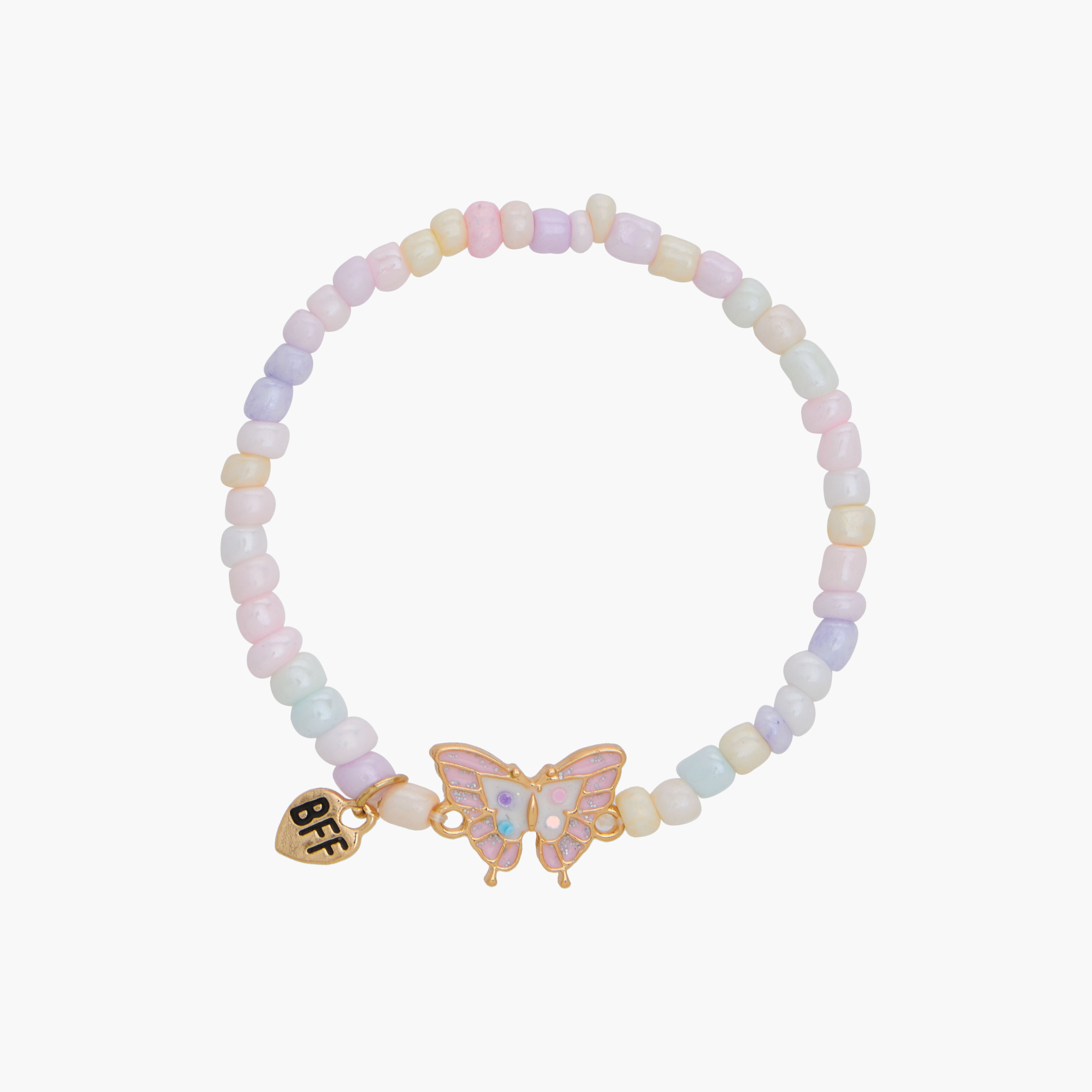 Pack of 2 Charmz Friendship Bracelet with Butterfly Charms-girls-accessories-jewellery-image-5