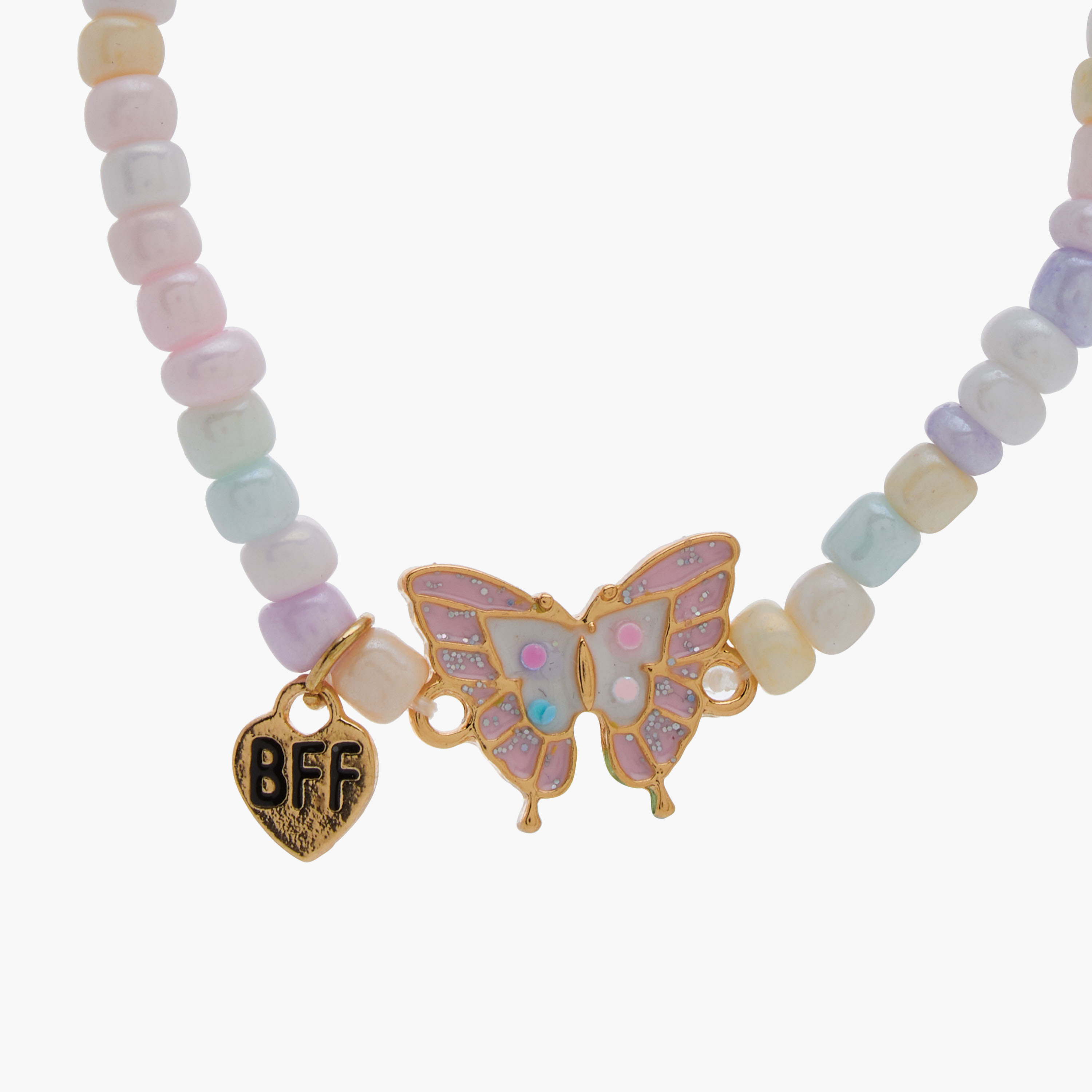 Pack of 2 Charmz Friendship Bracelet with Butterfly Charms-girls-accessories-jewellery-image-8