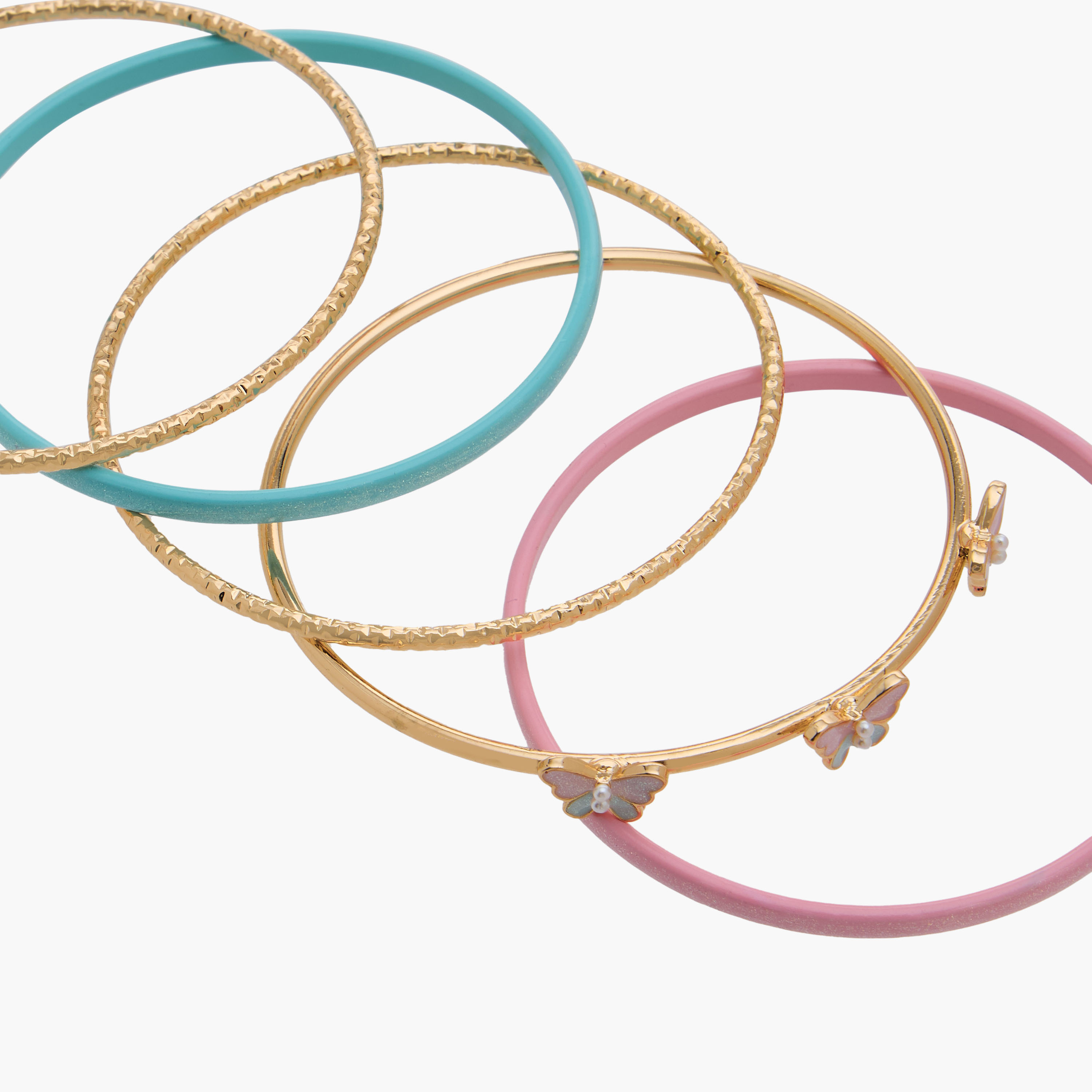 Pack of 5 Charmz Bracelet with Assorted Design-girls-accessories-jewellery-image-12
