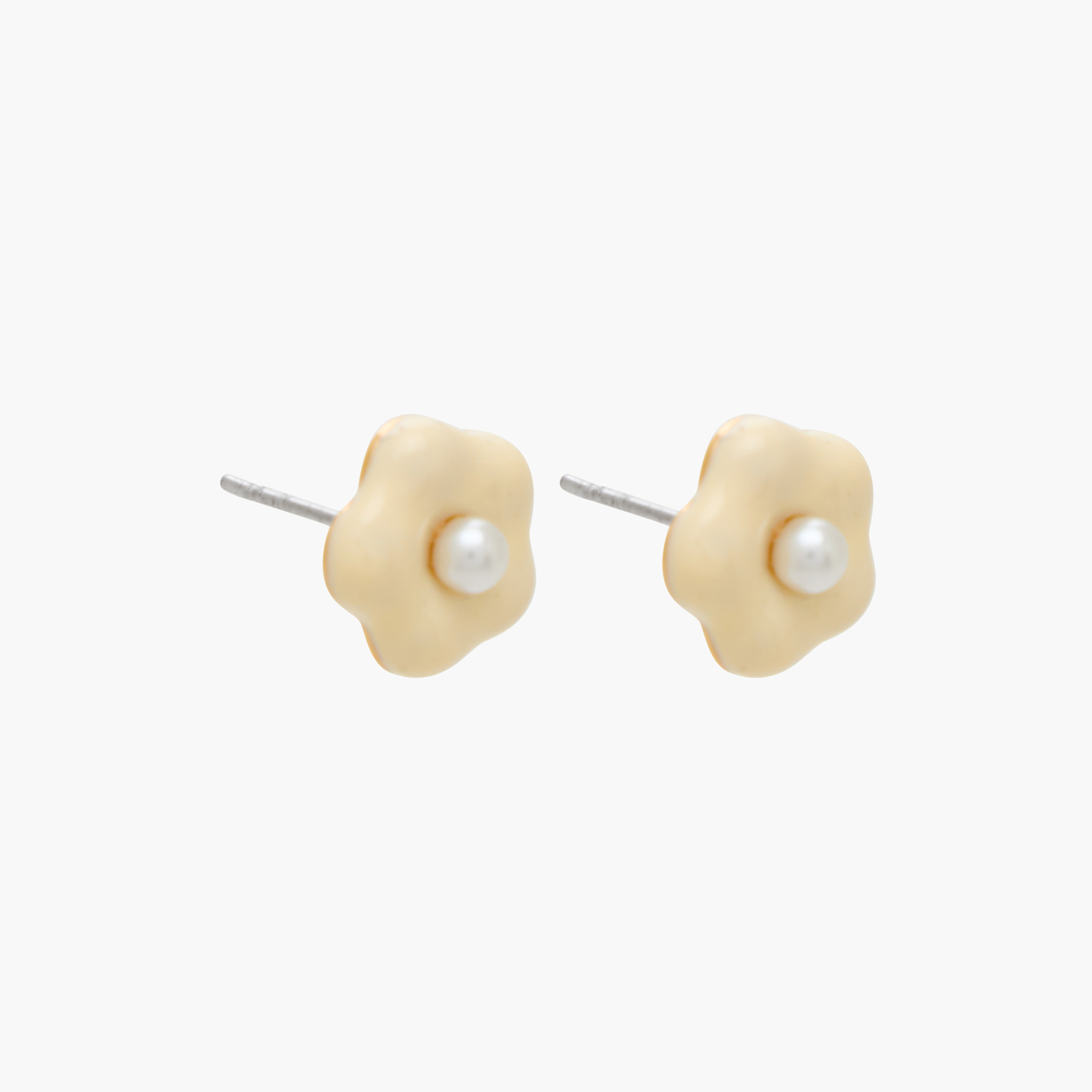 Pack of 3 Charmz Stud Earrings with Pushback Closure-girls-accessories-jewellery-image-2