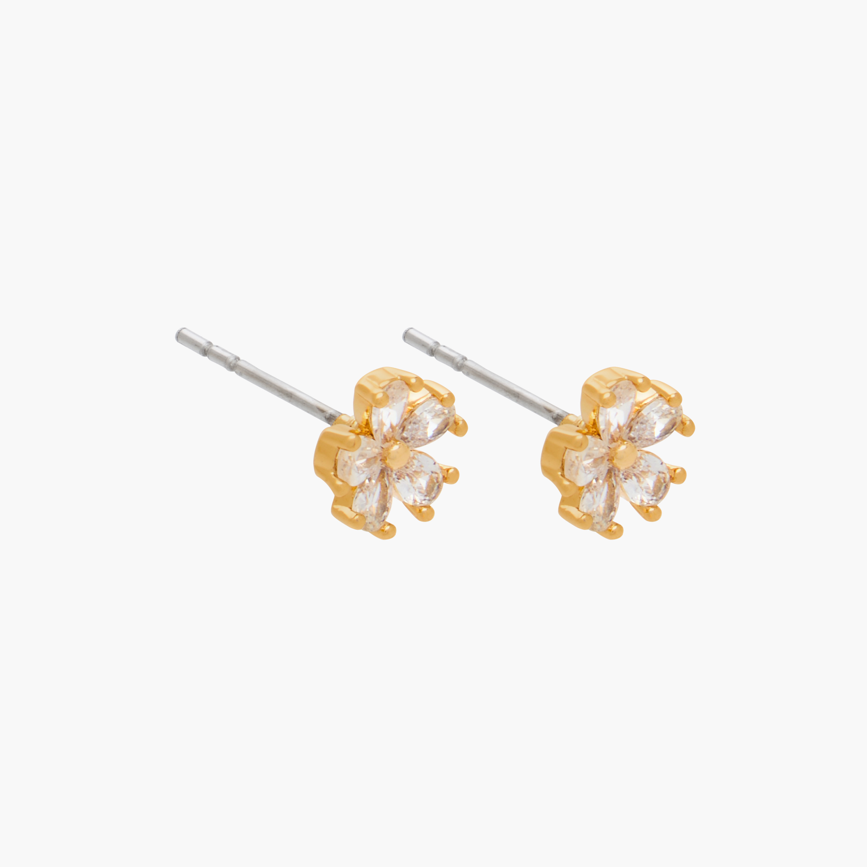 Pack of 3 Charmz Stud Earrings with Pushback Closure-girls-accessories-jewellery-image-3