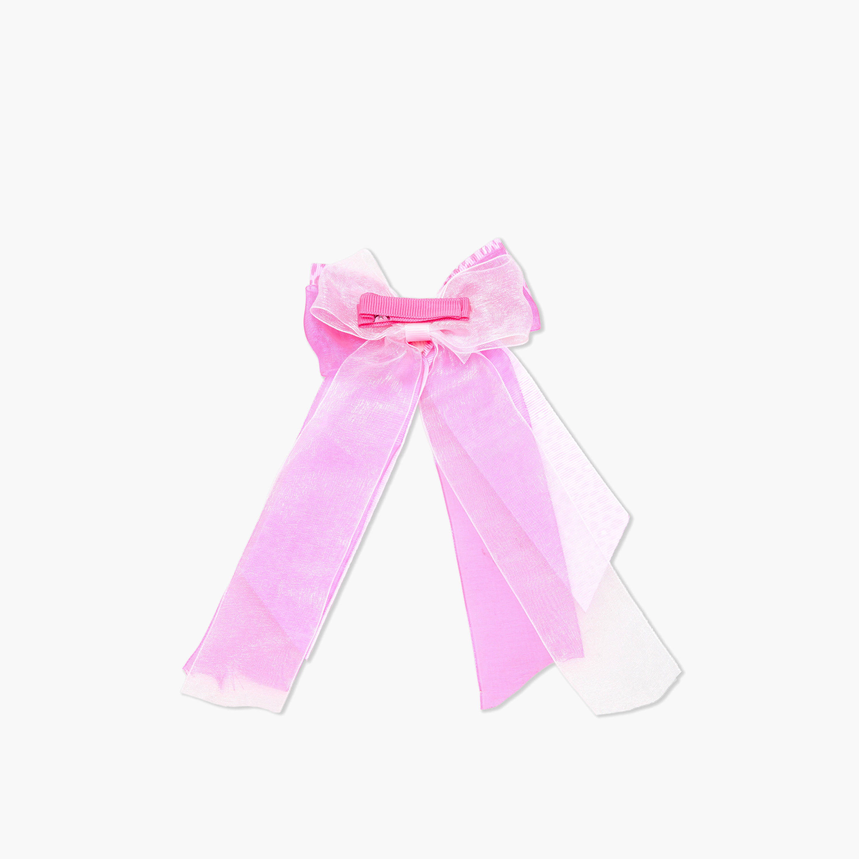 Barbie Bow Hair Clip with Printed Design-girls-accessories-hairaccessories-image-4