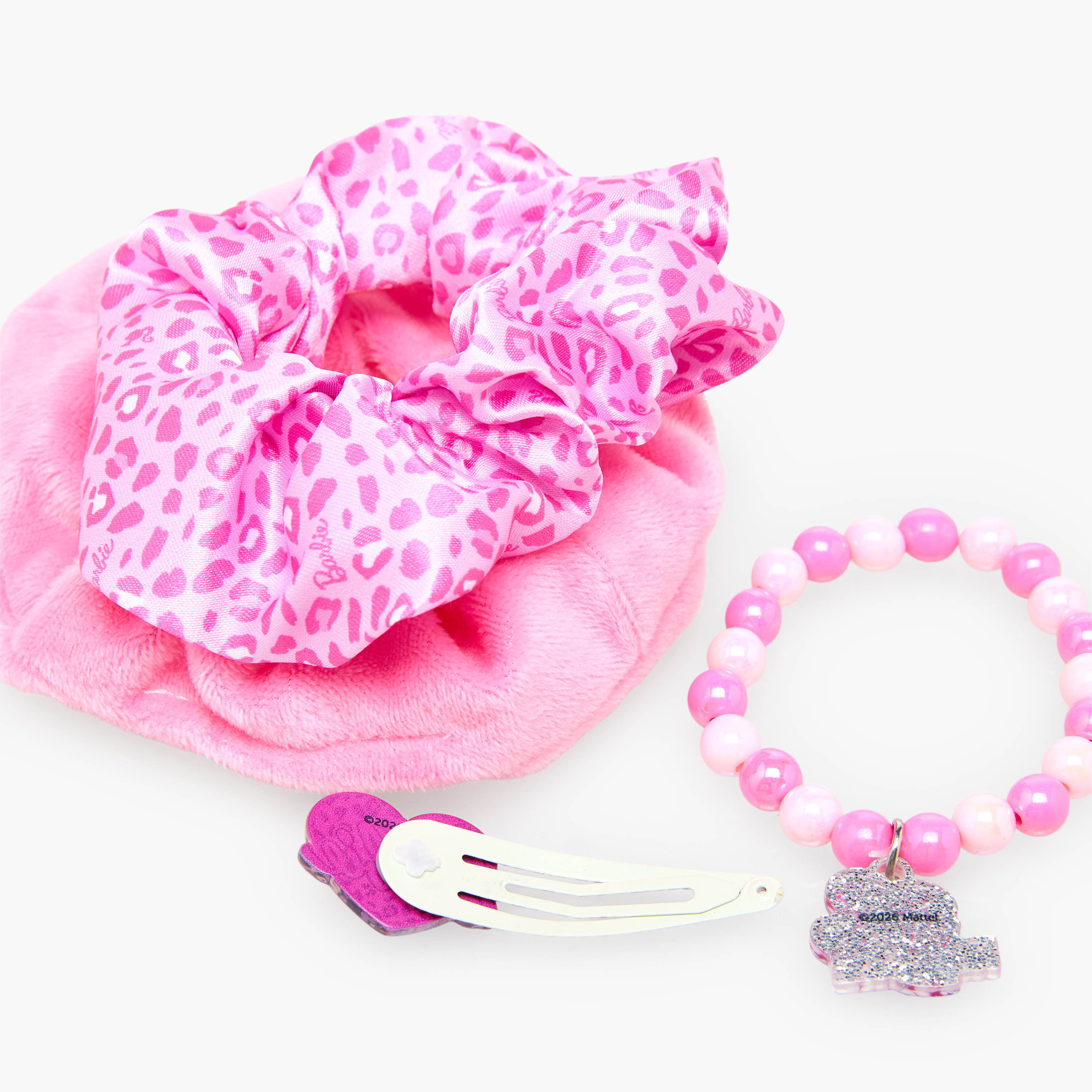 Set of 5 Barbie Hair Accessories with Assorted Prints-girls-accessories-hairaccessories-image-7