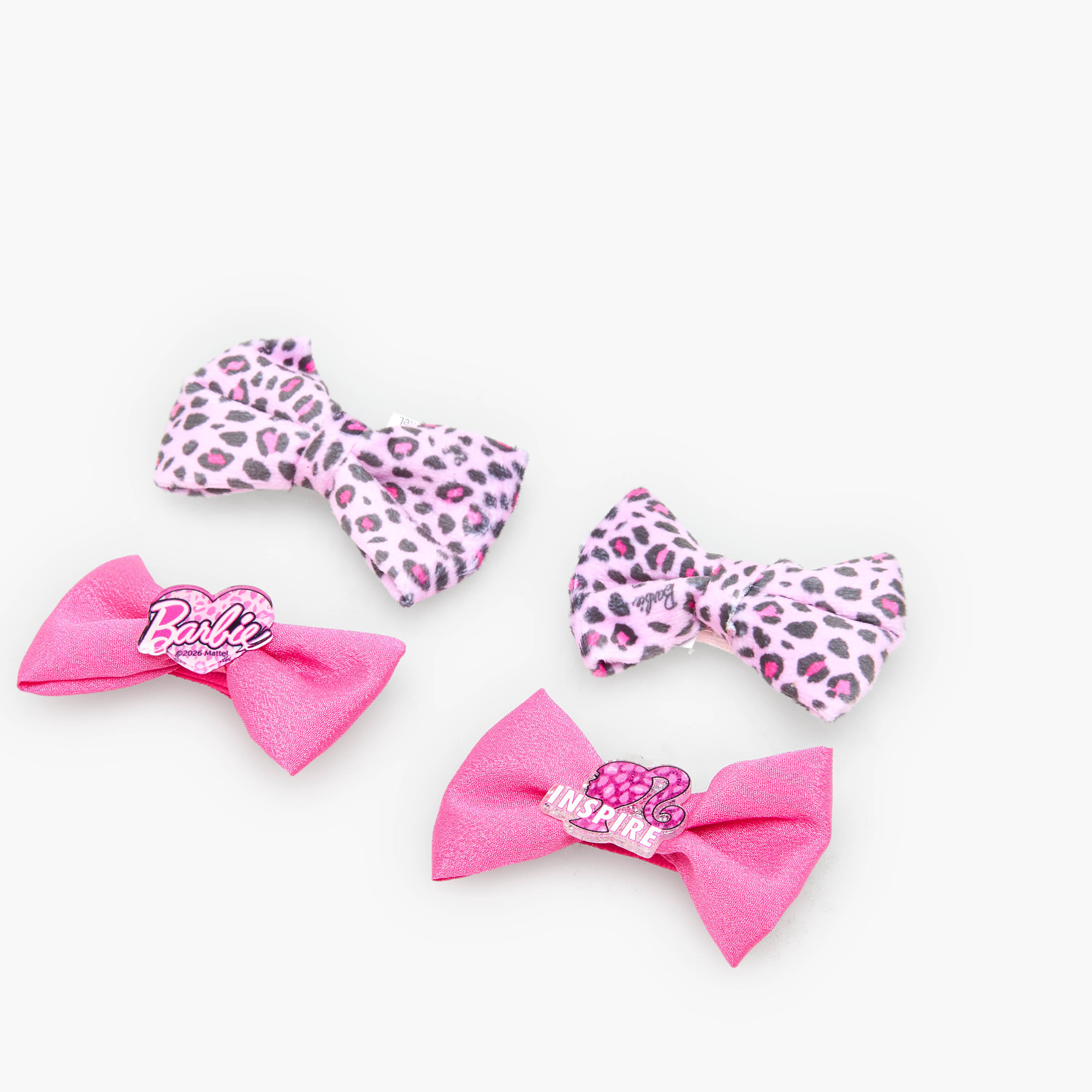 Pack of 4 Barbie Hair Clip with Assorted Print-girls-accessories-hairaccessories-image-5