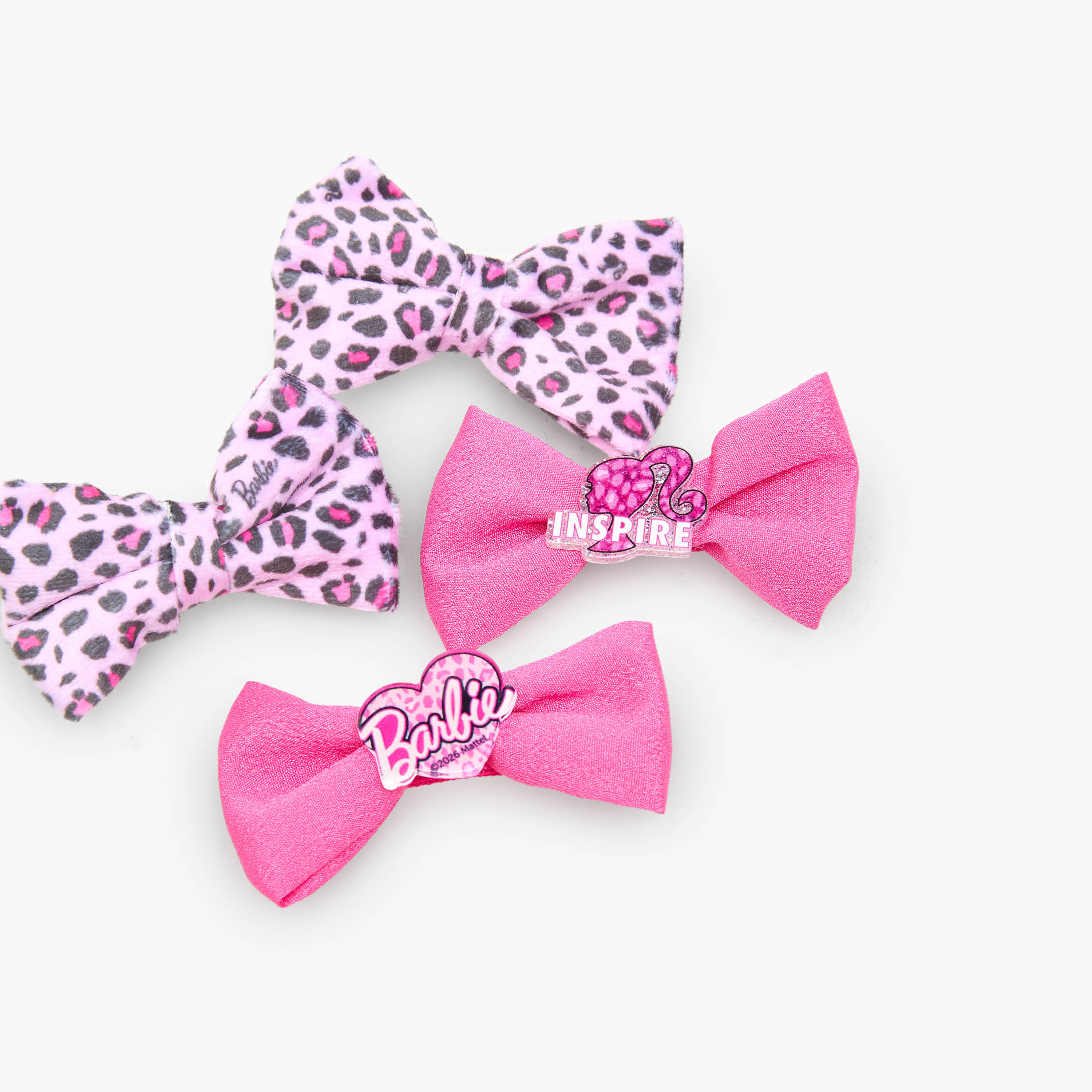 Pack of 4 Barbie Hair Clip with Assorted Print-girls-accessories-hairaccessories-image-7