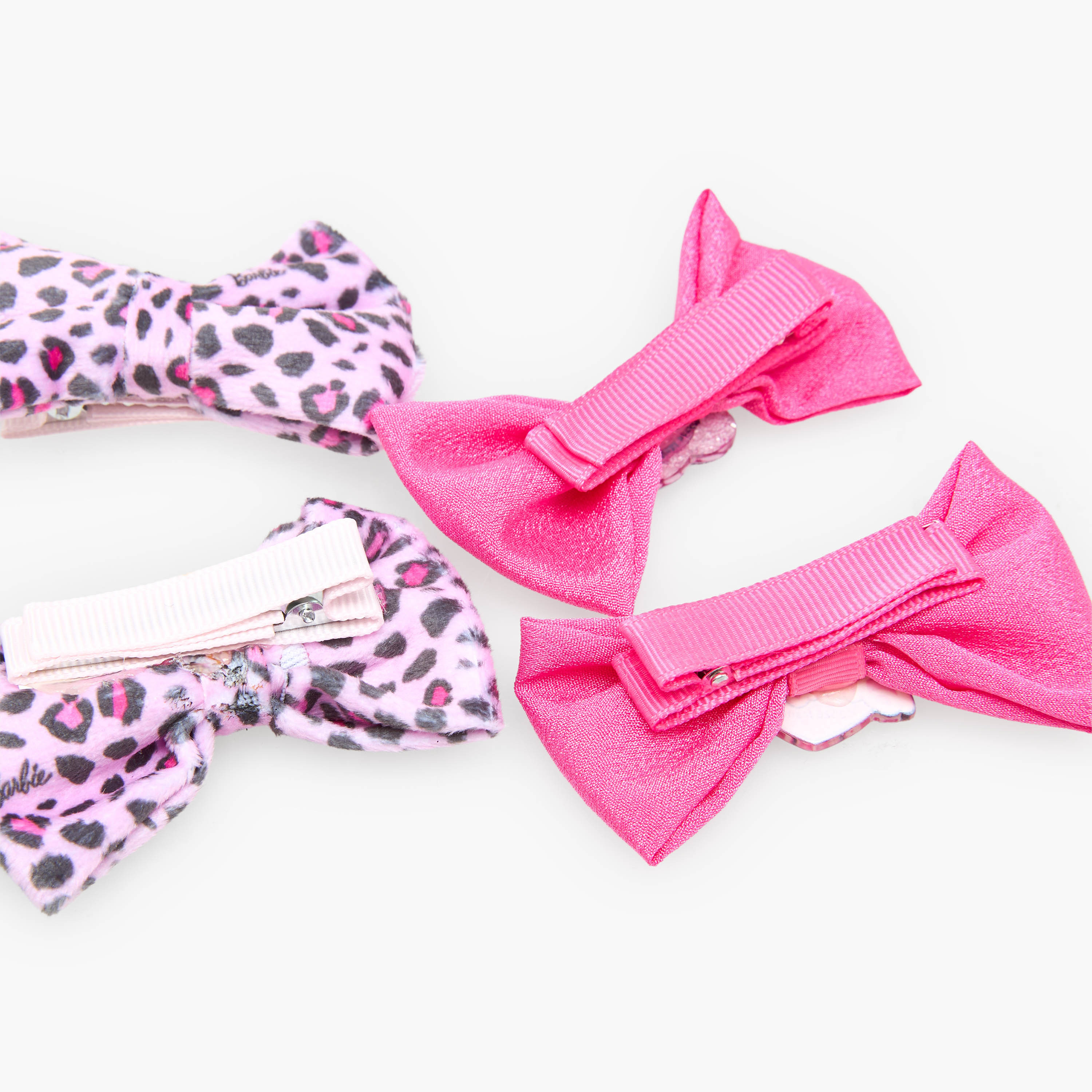 Pack of 4 Barbie Hair Clip with Assorted Print-girls-accessories-hairaccessories-image-8