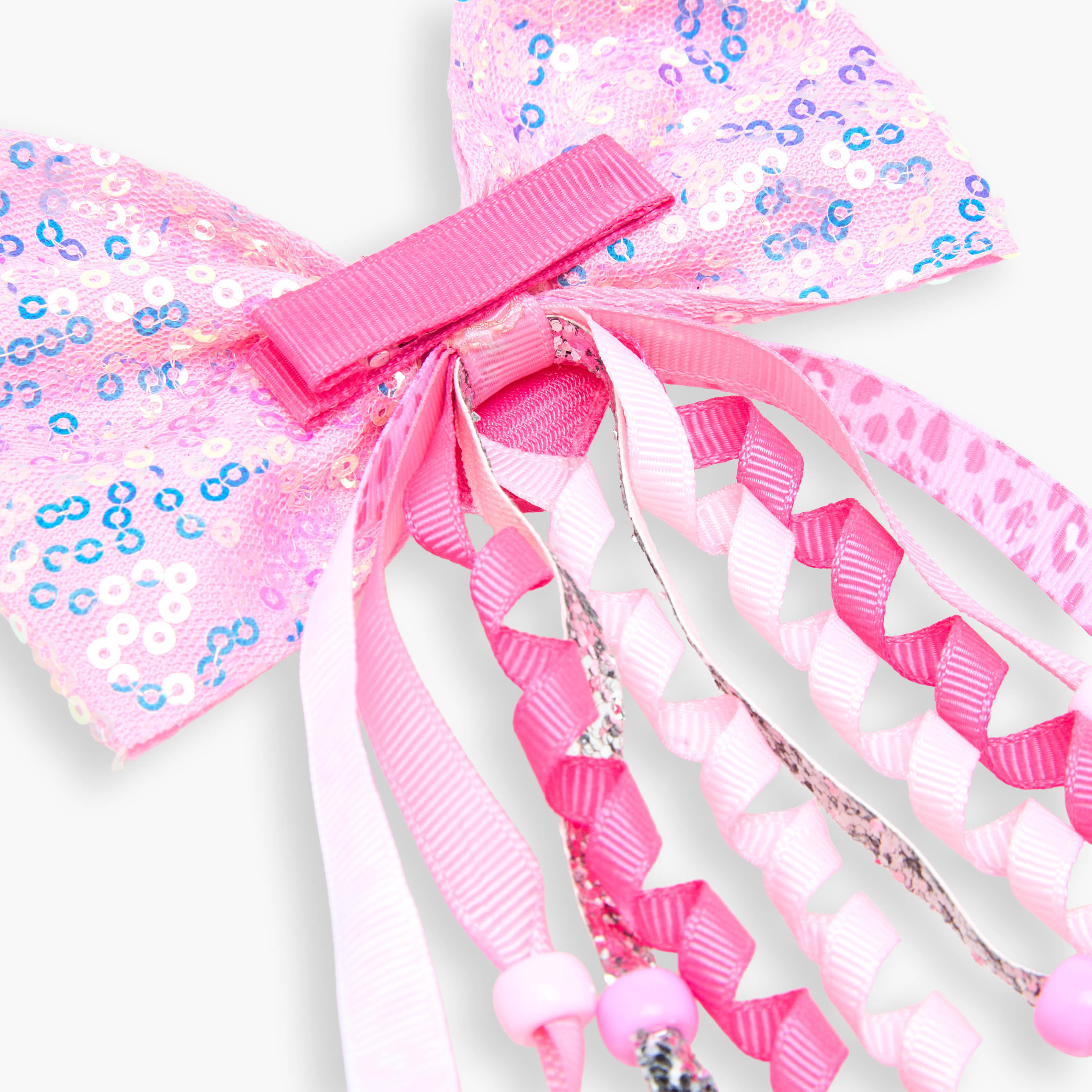 Barbie Bow Hair Clip with Sequin Detail-girls-accessories-hairaccessories-image-5