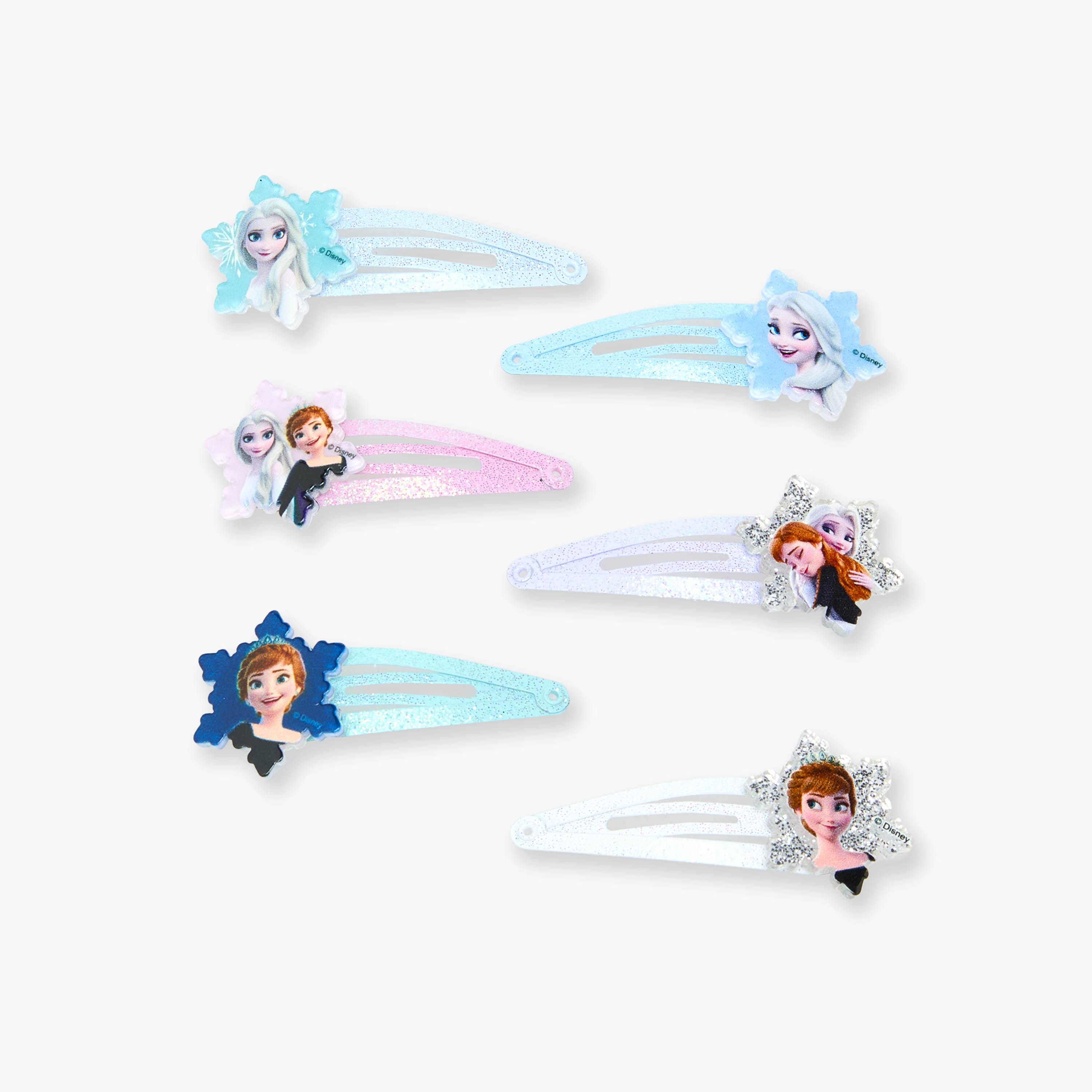 Pack of 6 Disney Hair Clip with Frozen Print-girls-accessories-hairaccessories-image-2