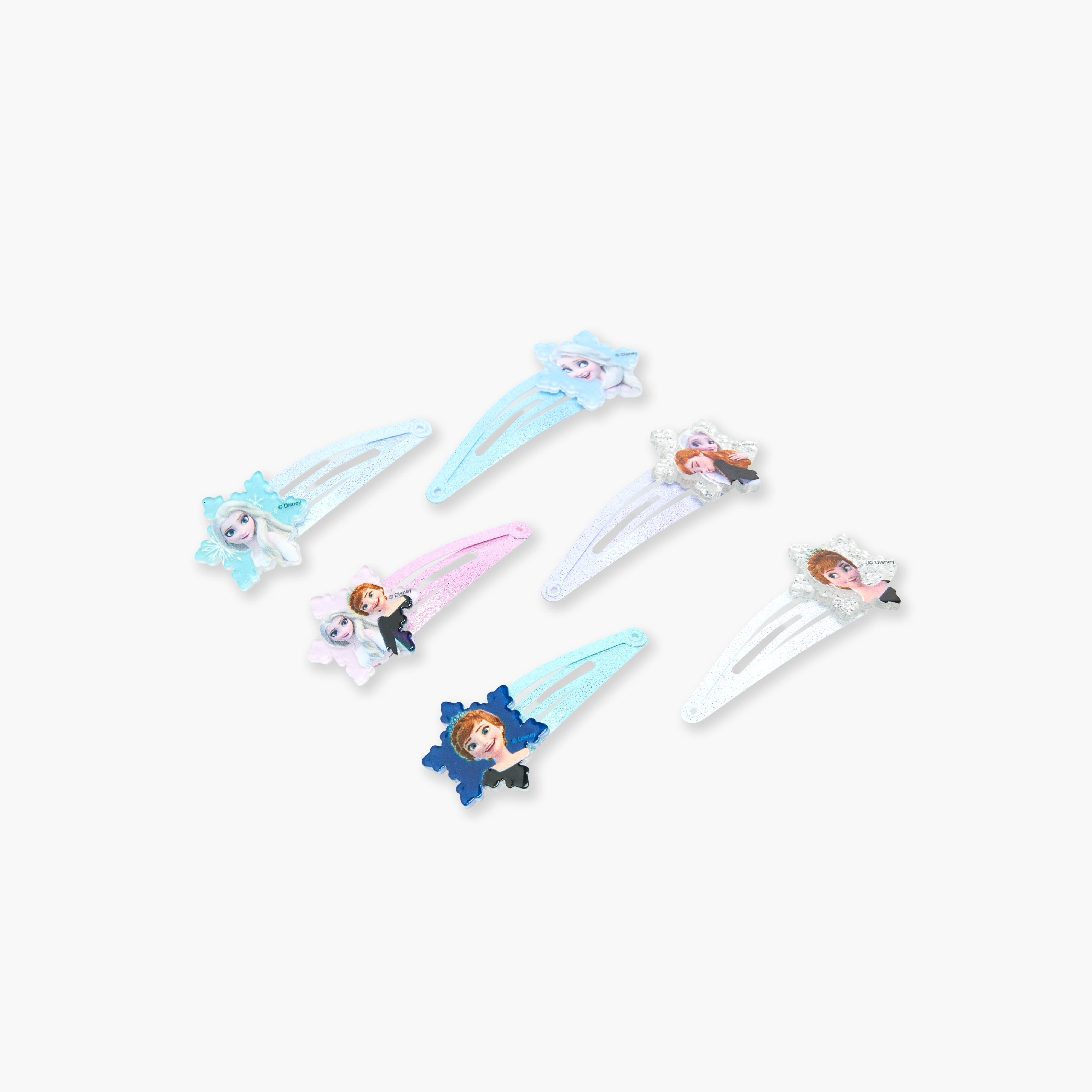 Pack of 6 Disney Hair Clip with Frozen Print-girls-accessories-hairaccessories-image-4