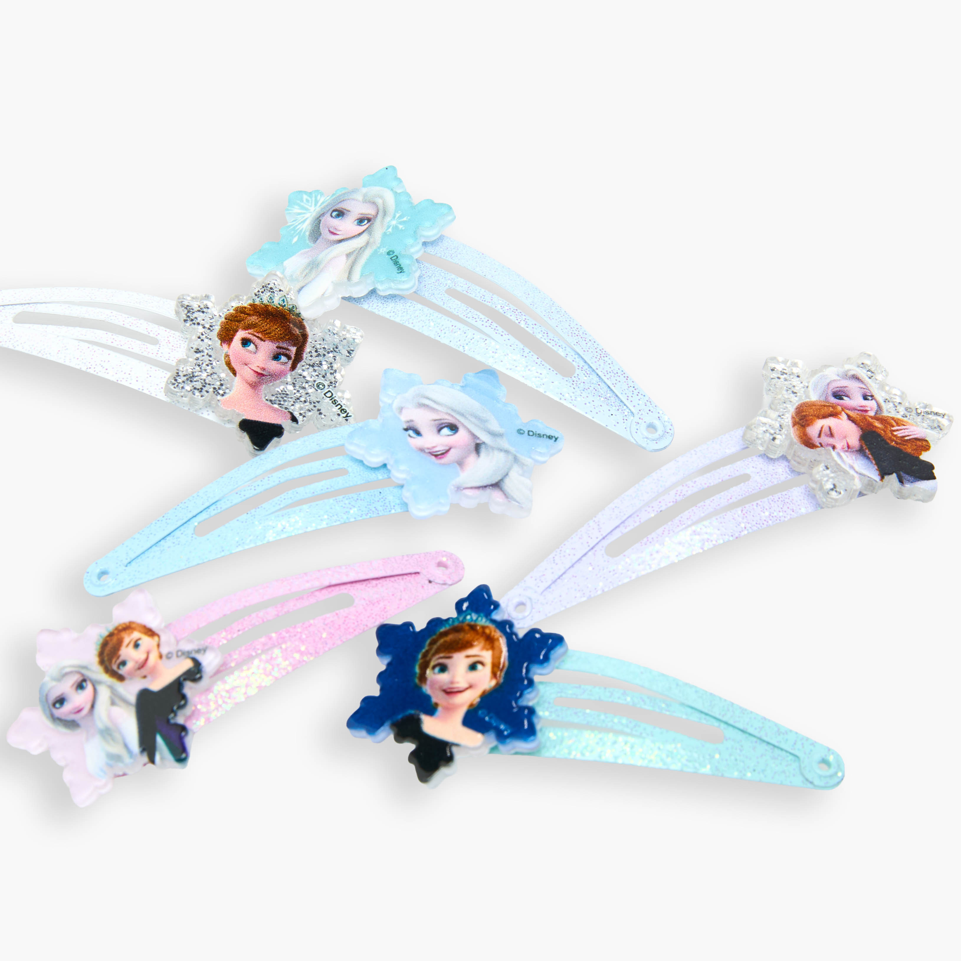 Pack of 6 Disney Hair Clip with Frozen Print-girls-accessories-hairaccessories-image-5