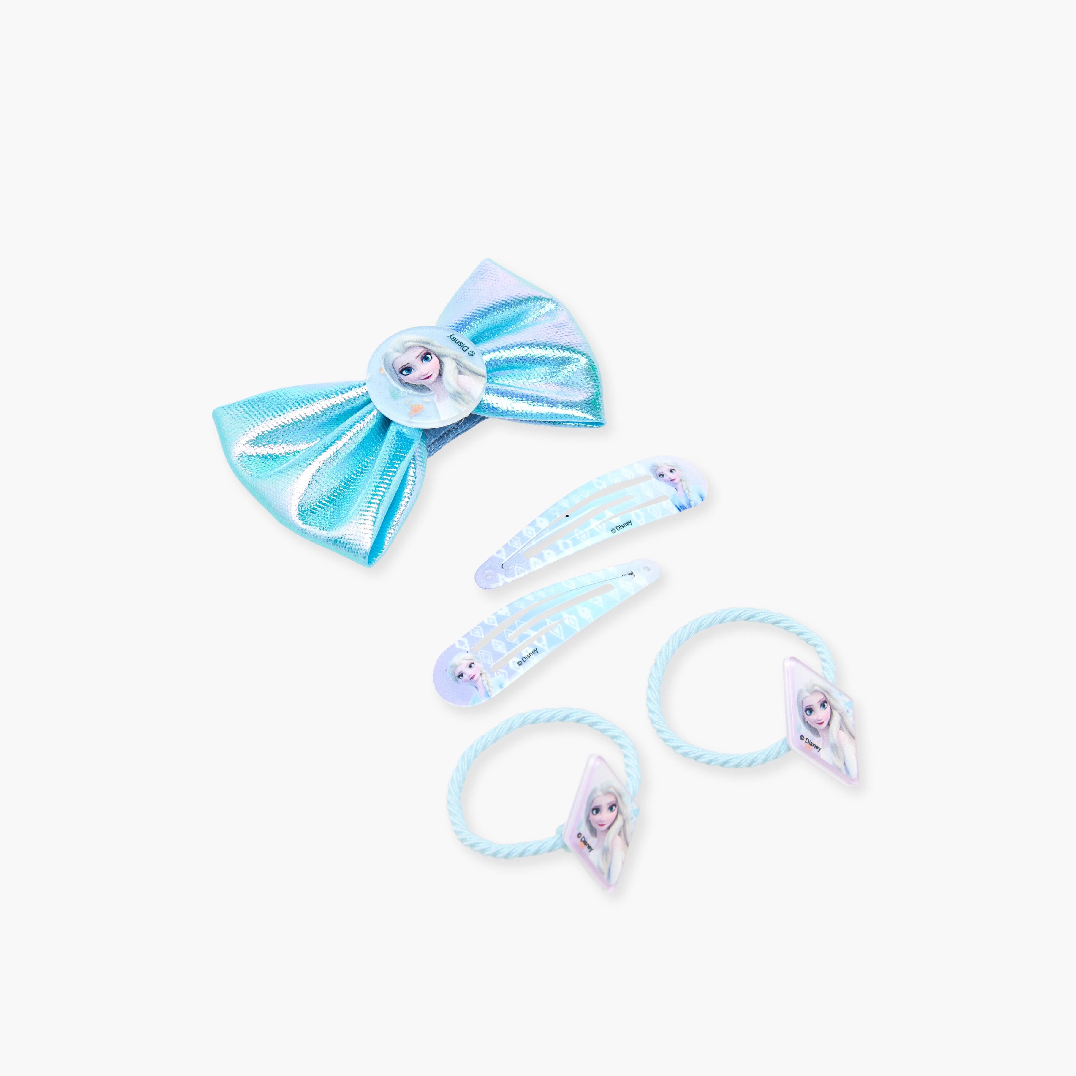 Set of 5 Disney Hair Accessories with Frozen Print-girls-accessories-hairaccessories-image-5