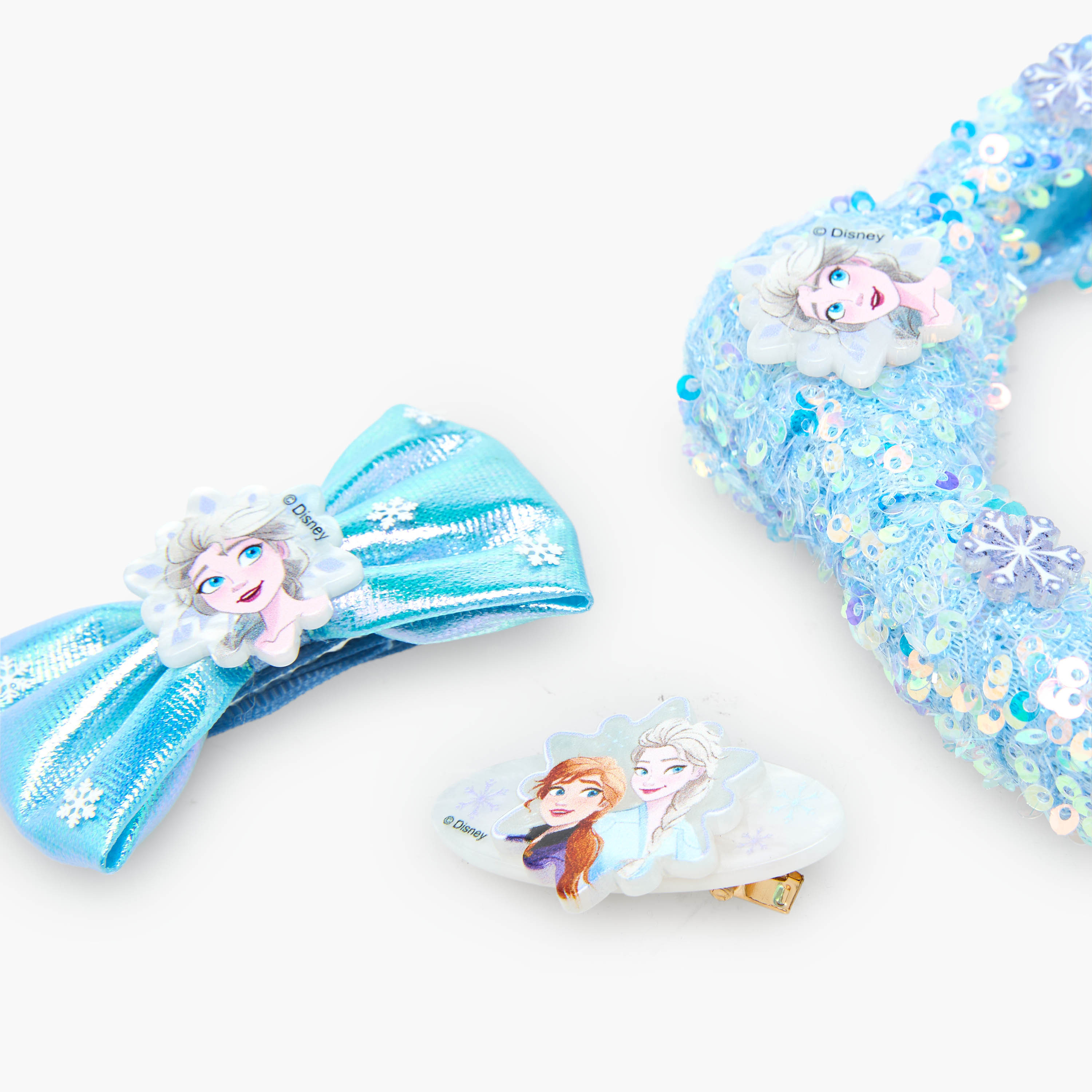 Set of 3 Disney Hair Accessories with Frozen Print-girls-accessories-hairaccessories-image-9