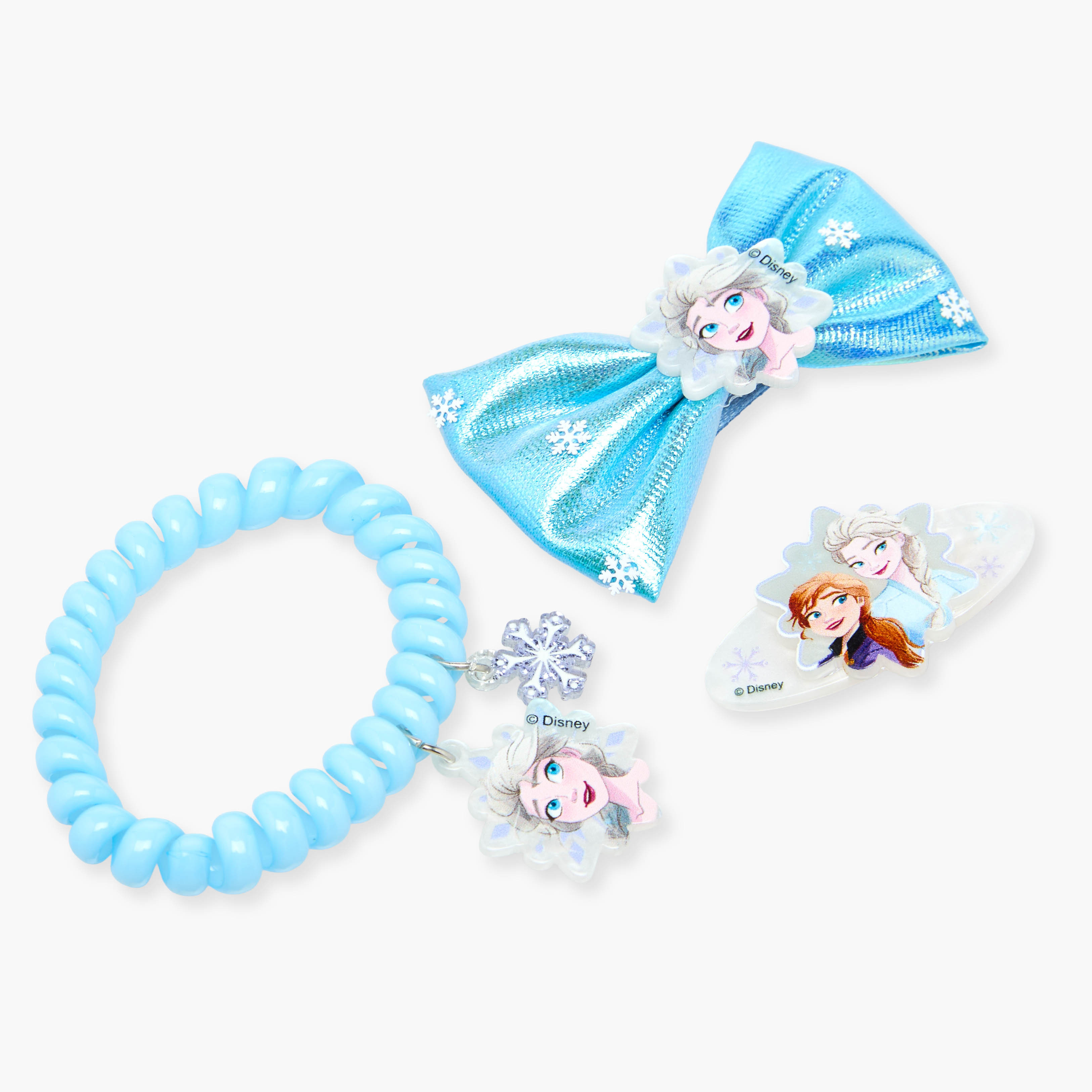 Set of 3 Disney Hair Accessories with Frozen Print-girls-accessories-hairaccessories-image-5