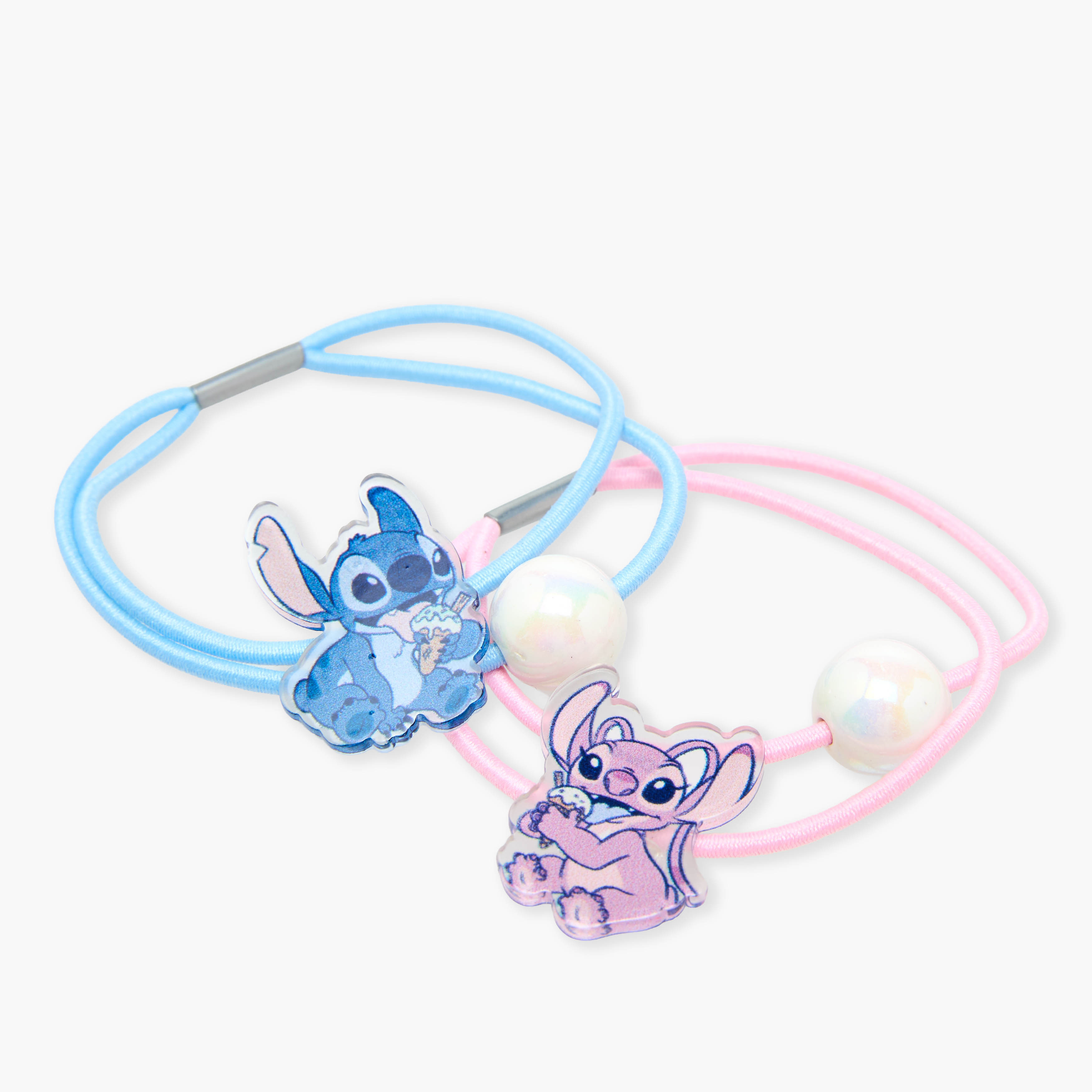 Pack of 2 Disney Hair Tie with Stitch and Angel Accent-girls-accessories-hairaccessories-image-5