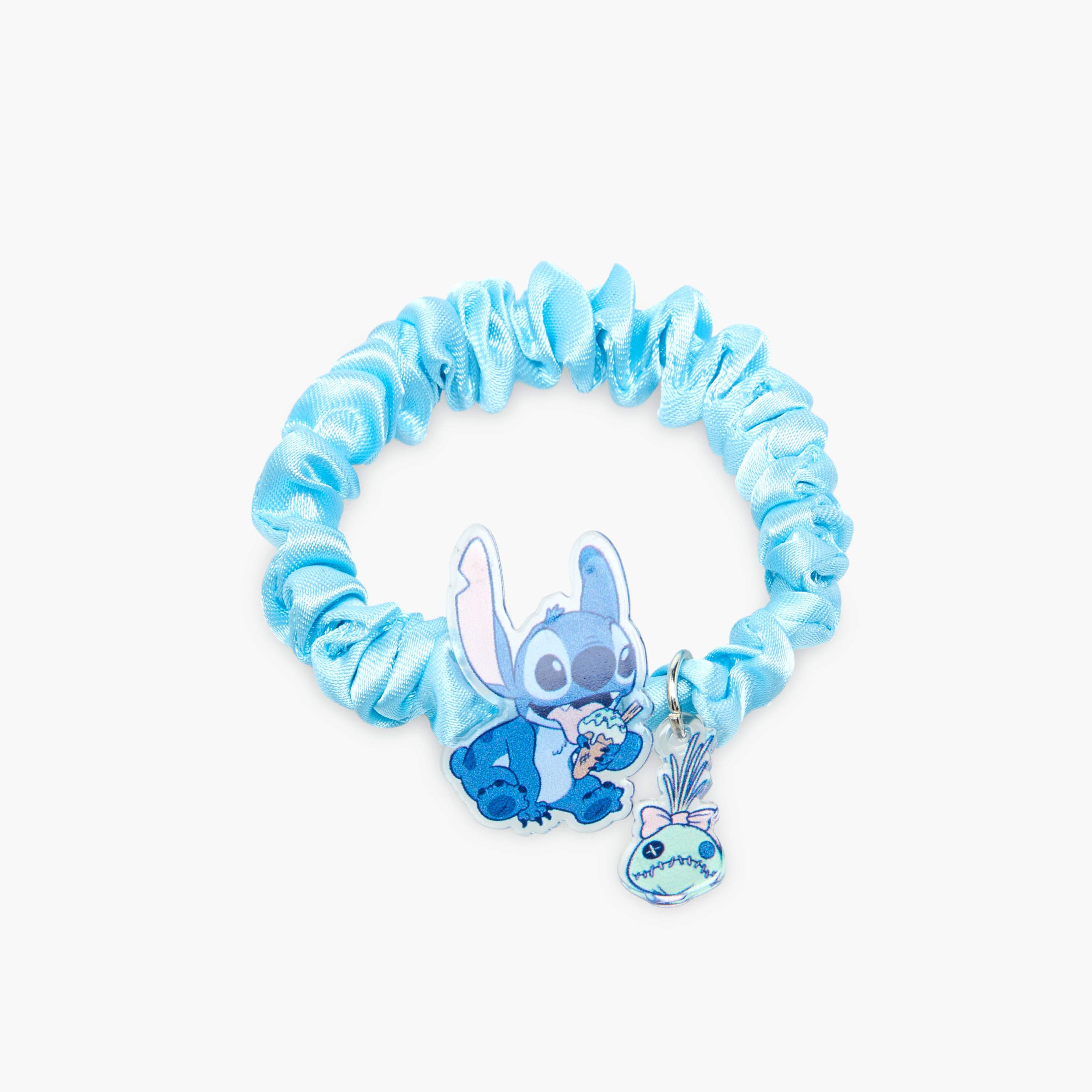 Pack of 2 Disney Scrunchie with Angel and Stitch Accent-girls-accessories-hairaccessories-image-2