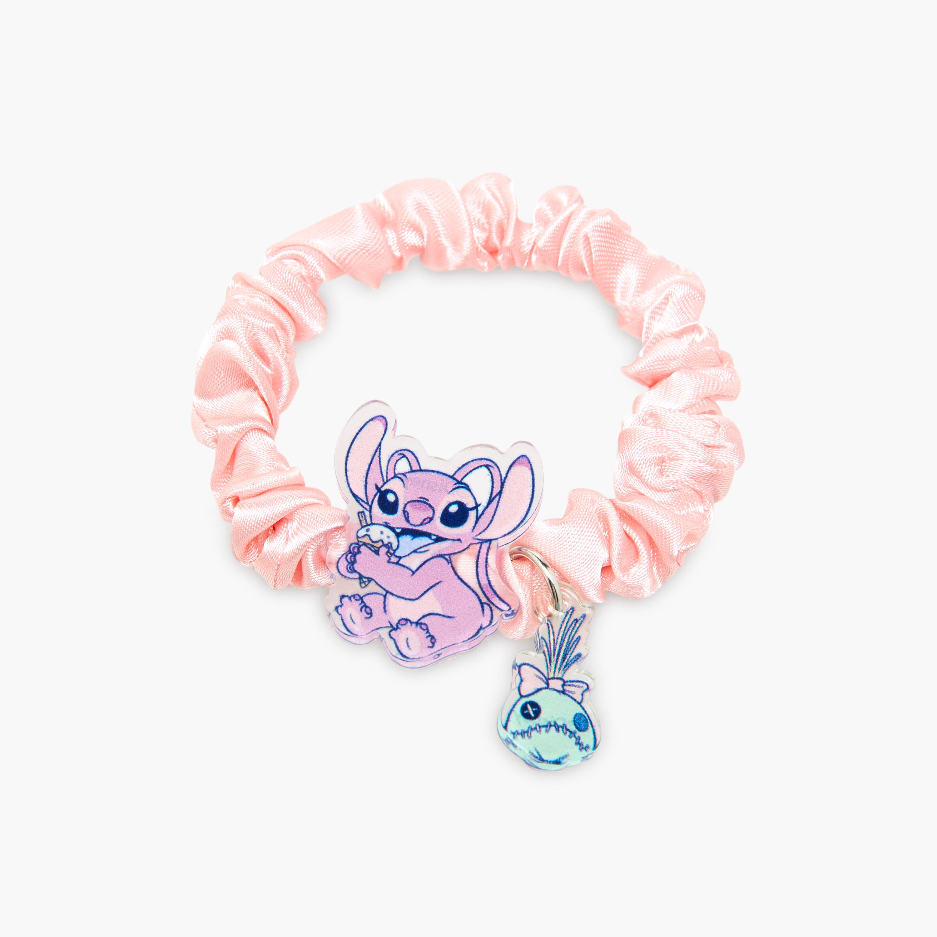 Pack of 2 Disney Scrunchie with Angel and Stitch Accent-girls-accessories-hairaccessories-image-3