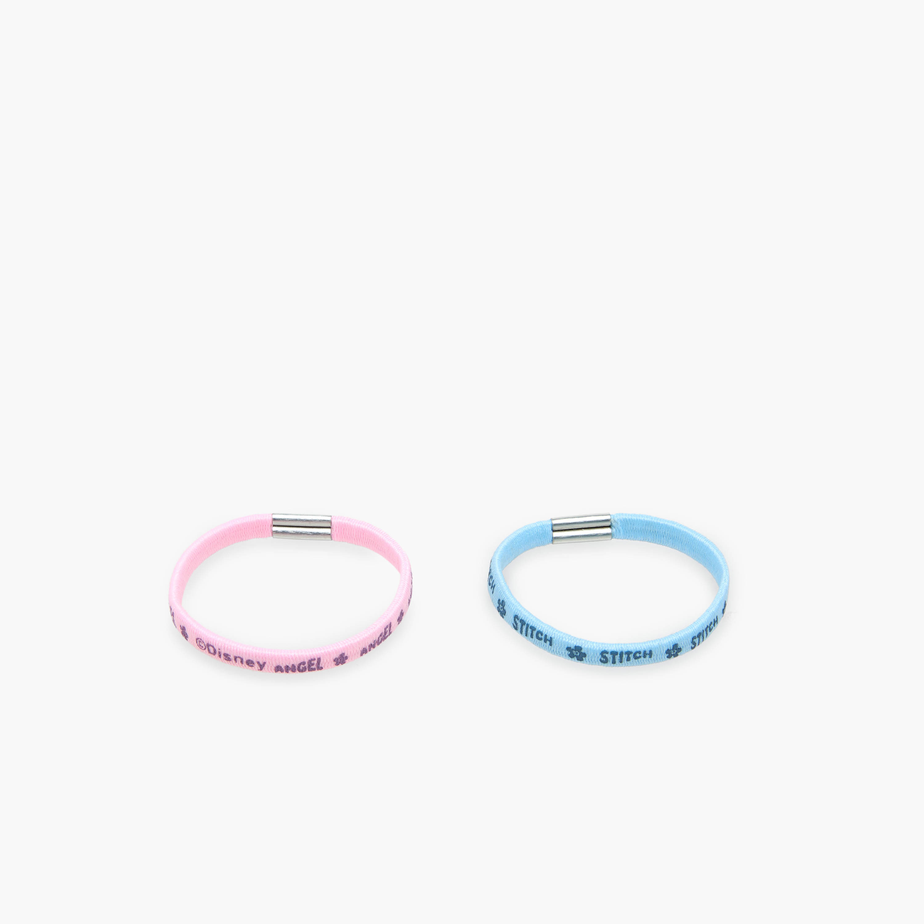 Set of 6 Disney Hair Accessories with Angel and Stitch Print-girls-accessories-hairaccessories-image-5