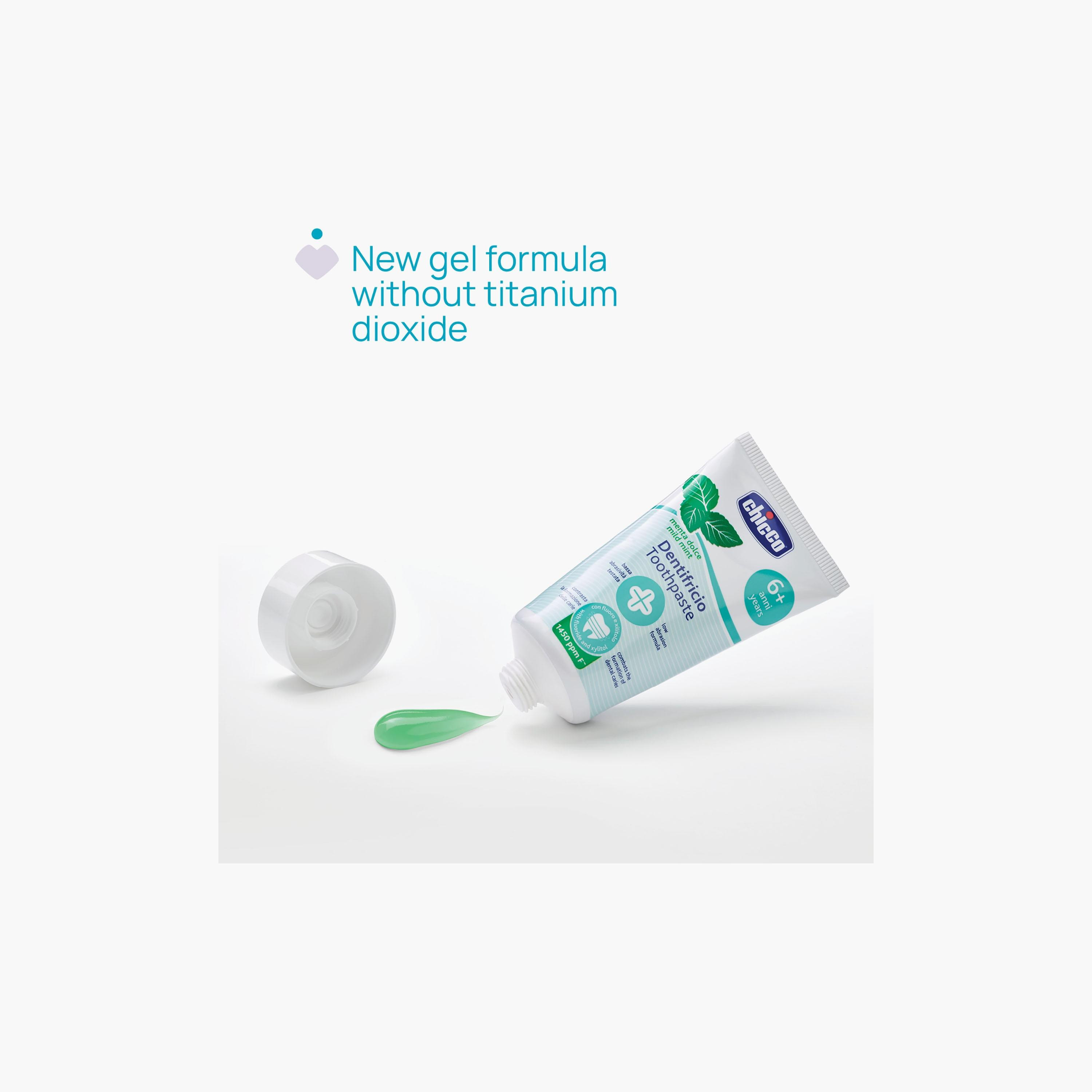 معجون أسنان نعناع خفيف من شيكو - 50 مل - من 6 سنوات فما فوق-baby-bathandcare-oralcare-image-4