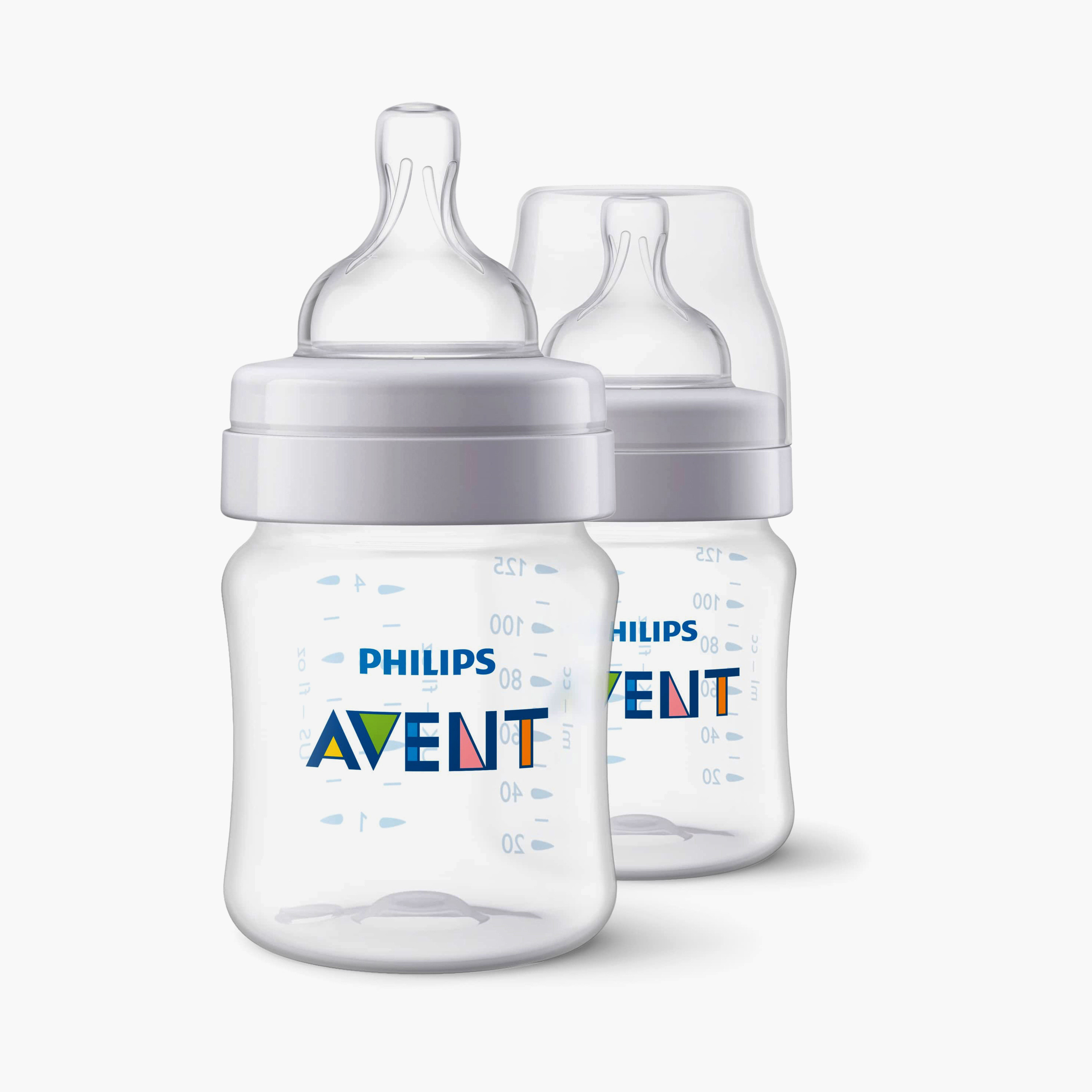Pack of 2 Philips Feeding Bottle with Anti-Colic Valve-baby-feeding-feedingbottles-bottlesandteats-image-1