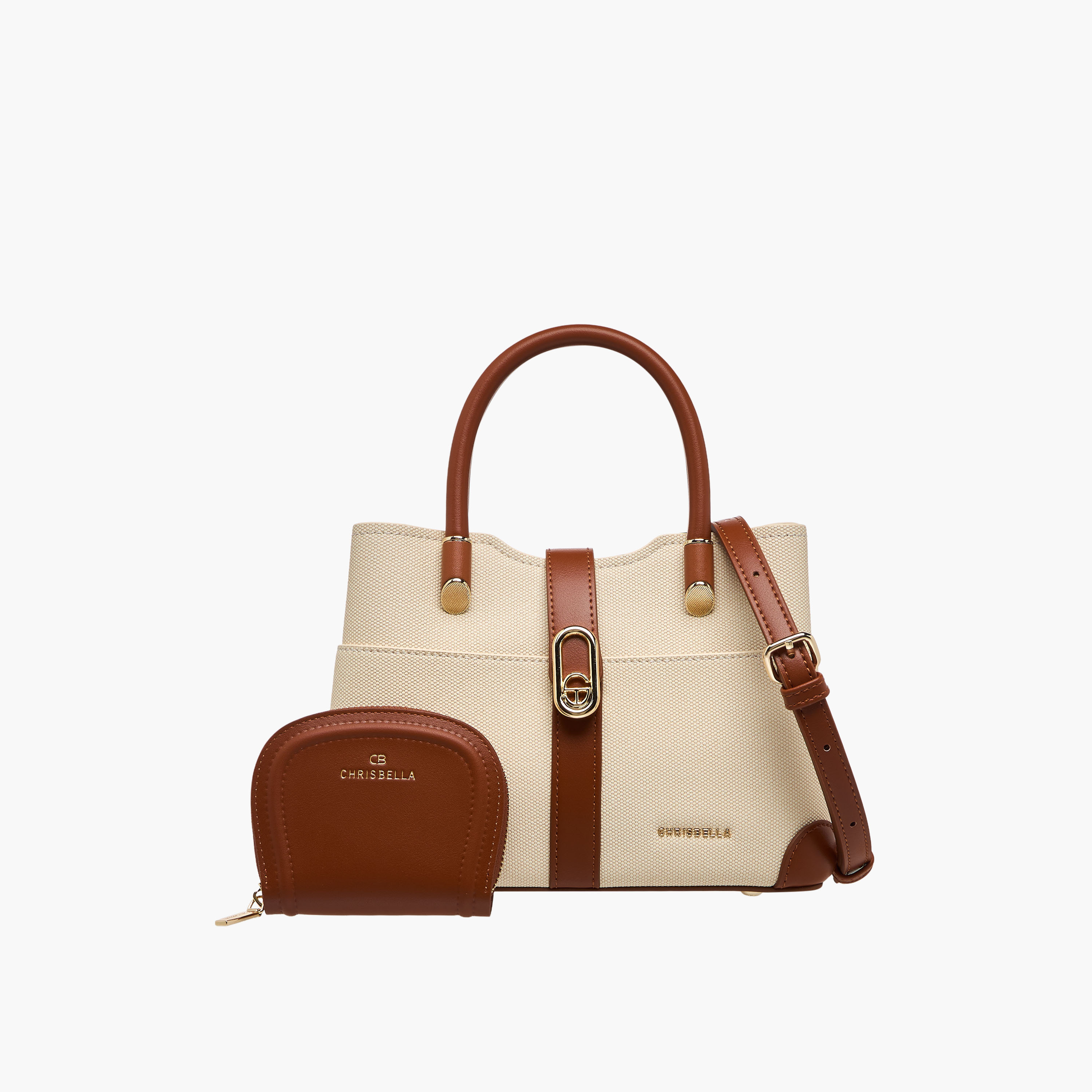 شنطة توتي بألواح مع محفظة من كريسبيلا-women-bagsandwallets-handbags-image-1