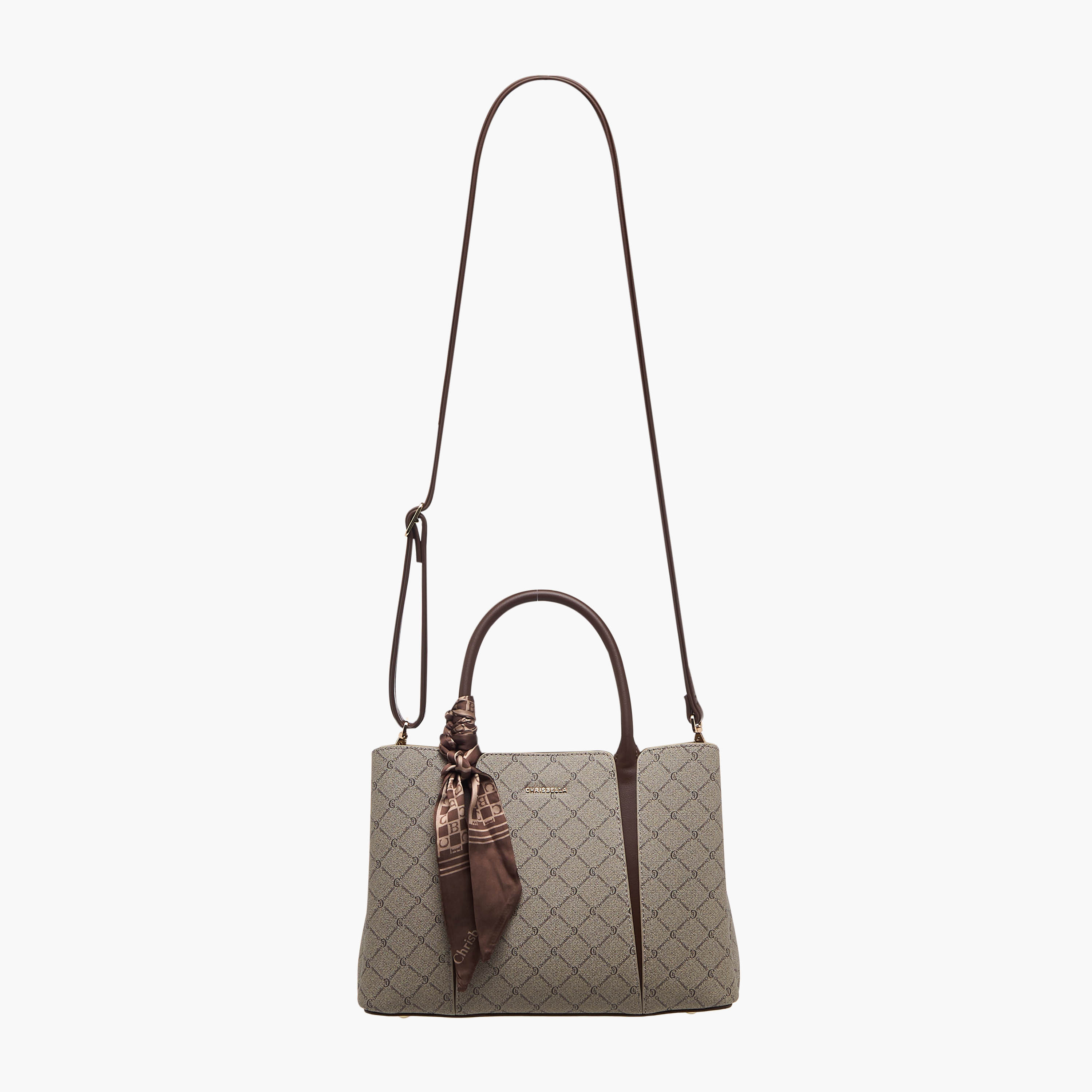 Chrisbella Monogram Print Tote Bag with Wallet-women-bagsandwallets-handbags-image-3