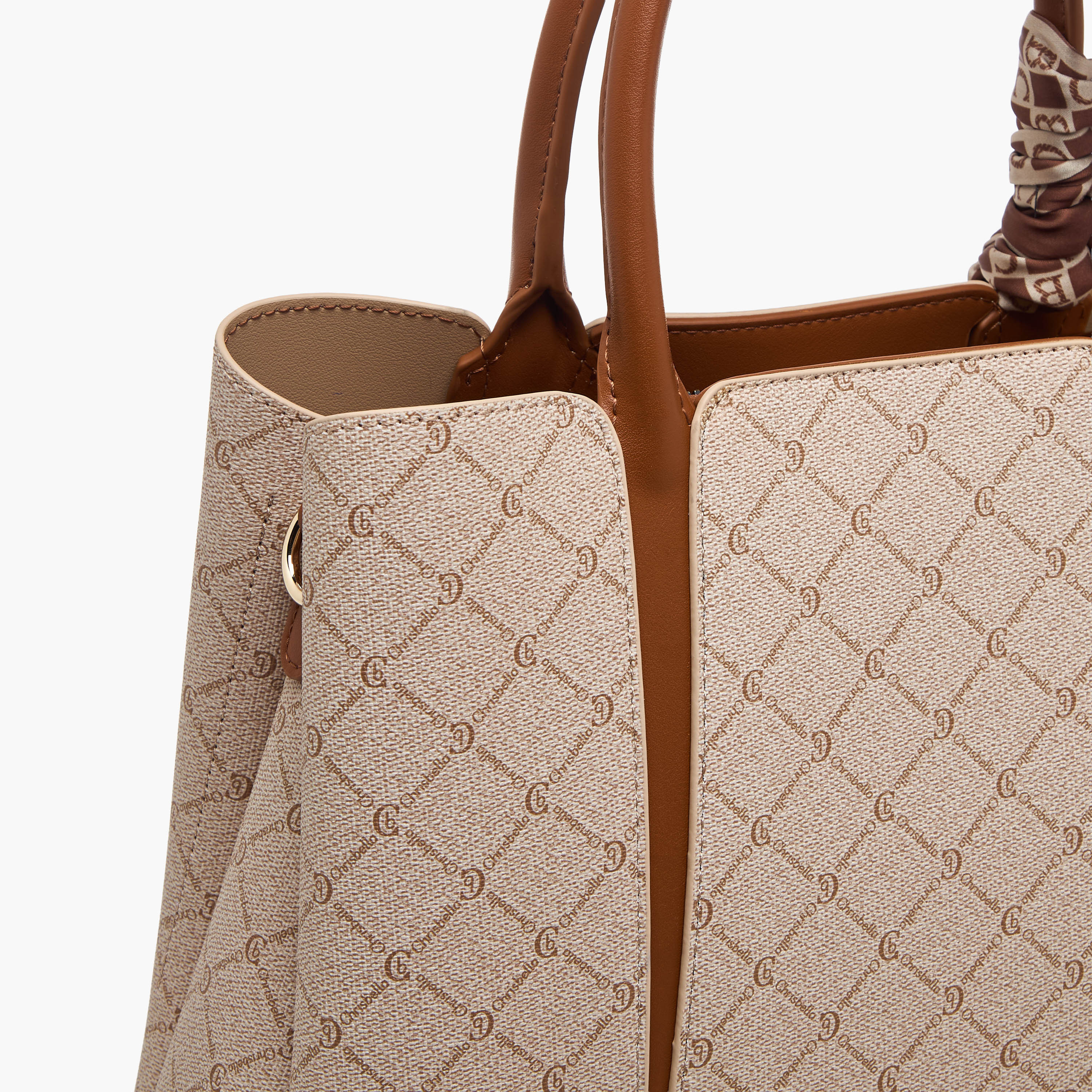 شنطة توت بطبعات مع محفظة من كريسبيلا-women-bagsandwallets-handbags-image-8