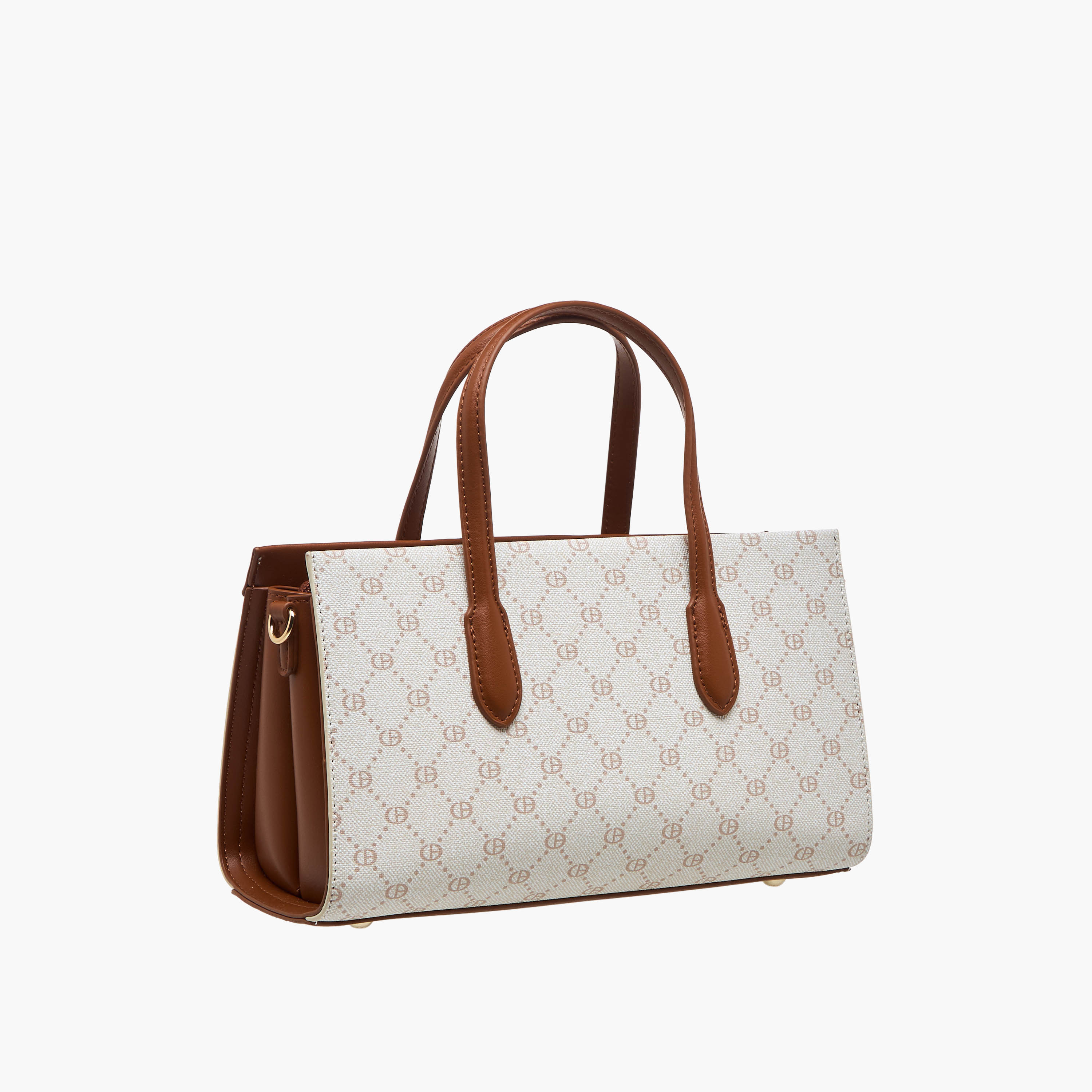 شنطة توت بطبعات مع محفظة من كريسبيلا-women-bagsandwallets-handbags-image-6
