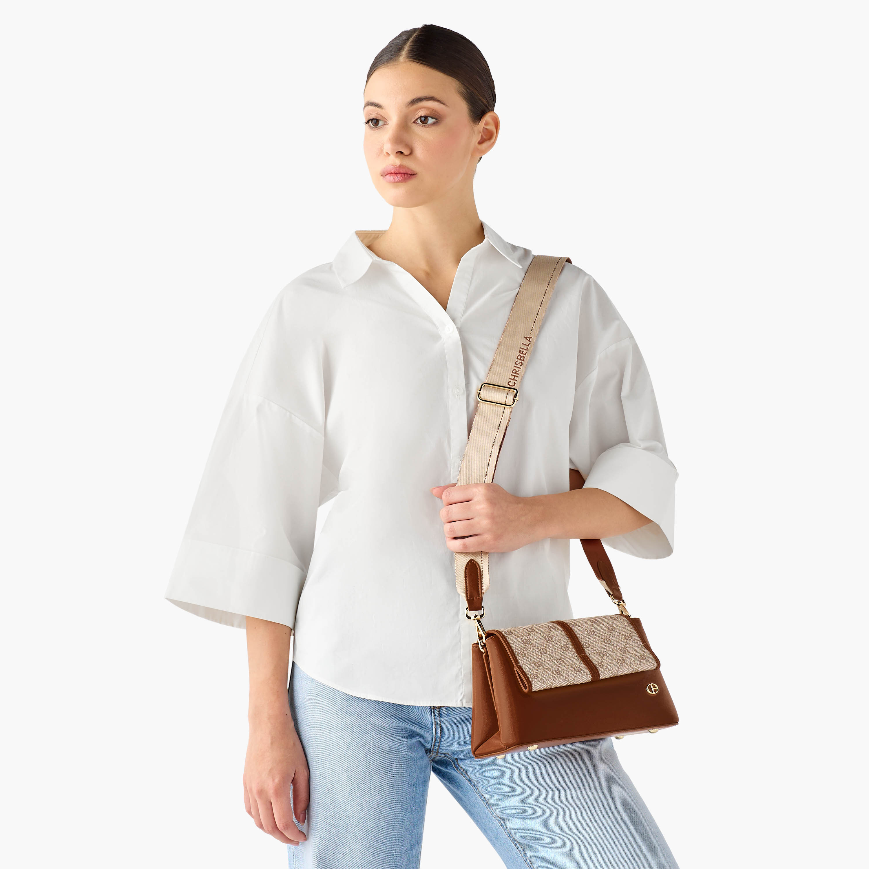 Chrisbella Monogram Print Crossbody Bag with Wallet-women-bagsandwallets-handbags-image-2