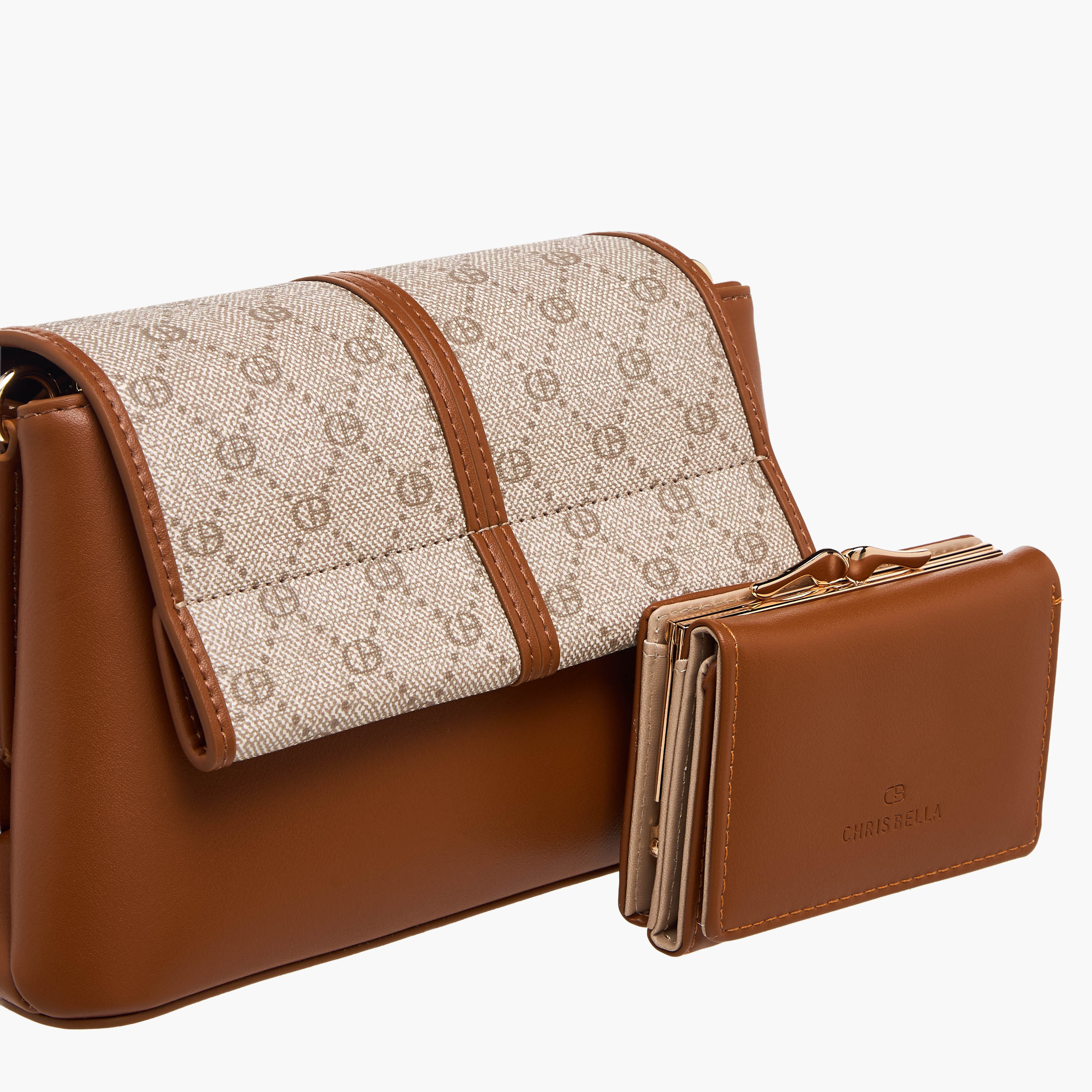 Chrisbella Monogram Print Crossbody Bag with Wallet-women-bagsandwallets-handbags-image-6
