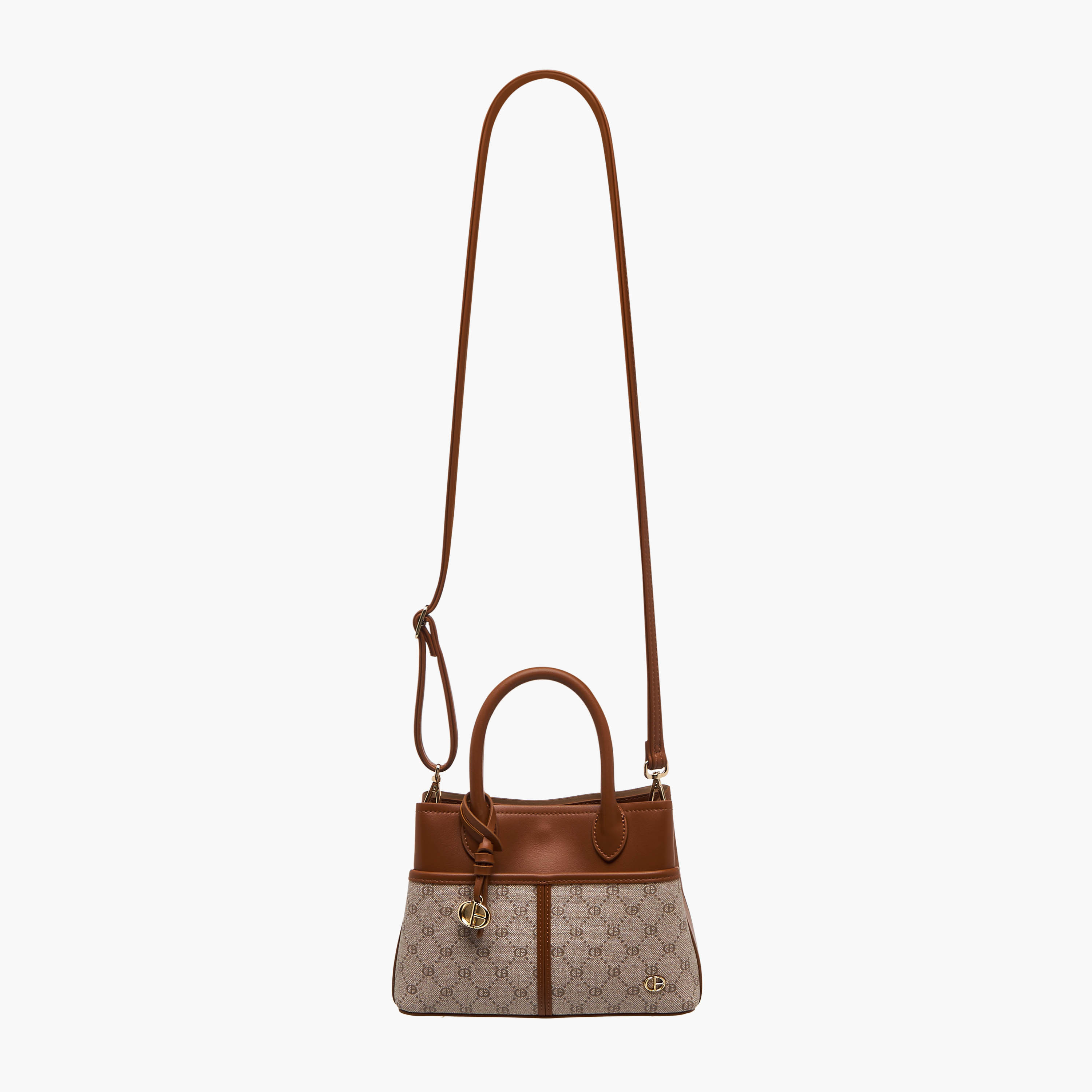 Chrisbella Monogram Print Tote Bag with Wallet-women-bagsandwallets-handbags-image-3