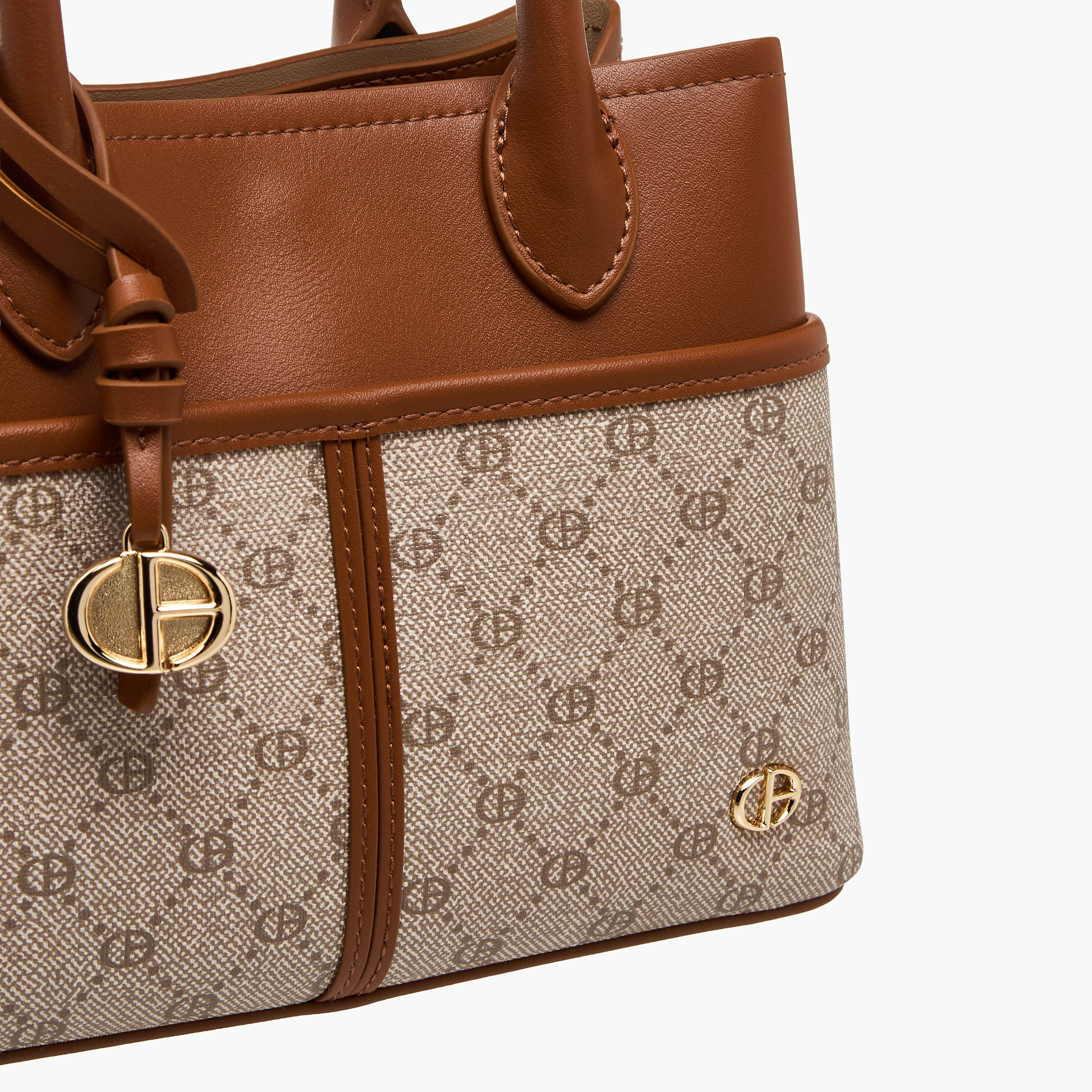 Chrisbella Monogram Print Tote Bag with Wallet-women-bagsandwallets-handbags-image-8