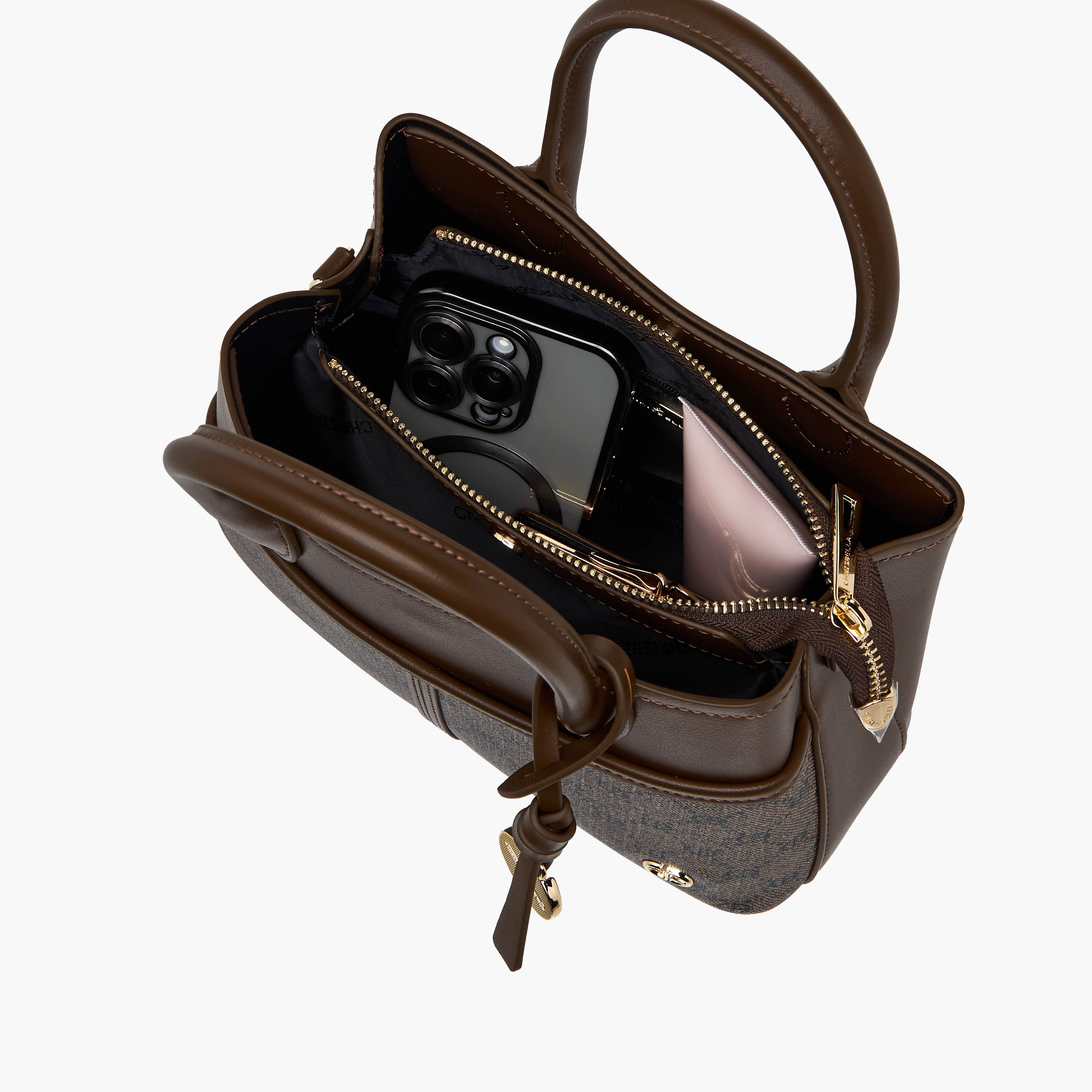 Chrisbella Monogram Print Tote Bag with Wallet-women-bagsandwallets-handbags-image-11