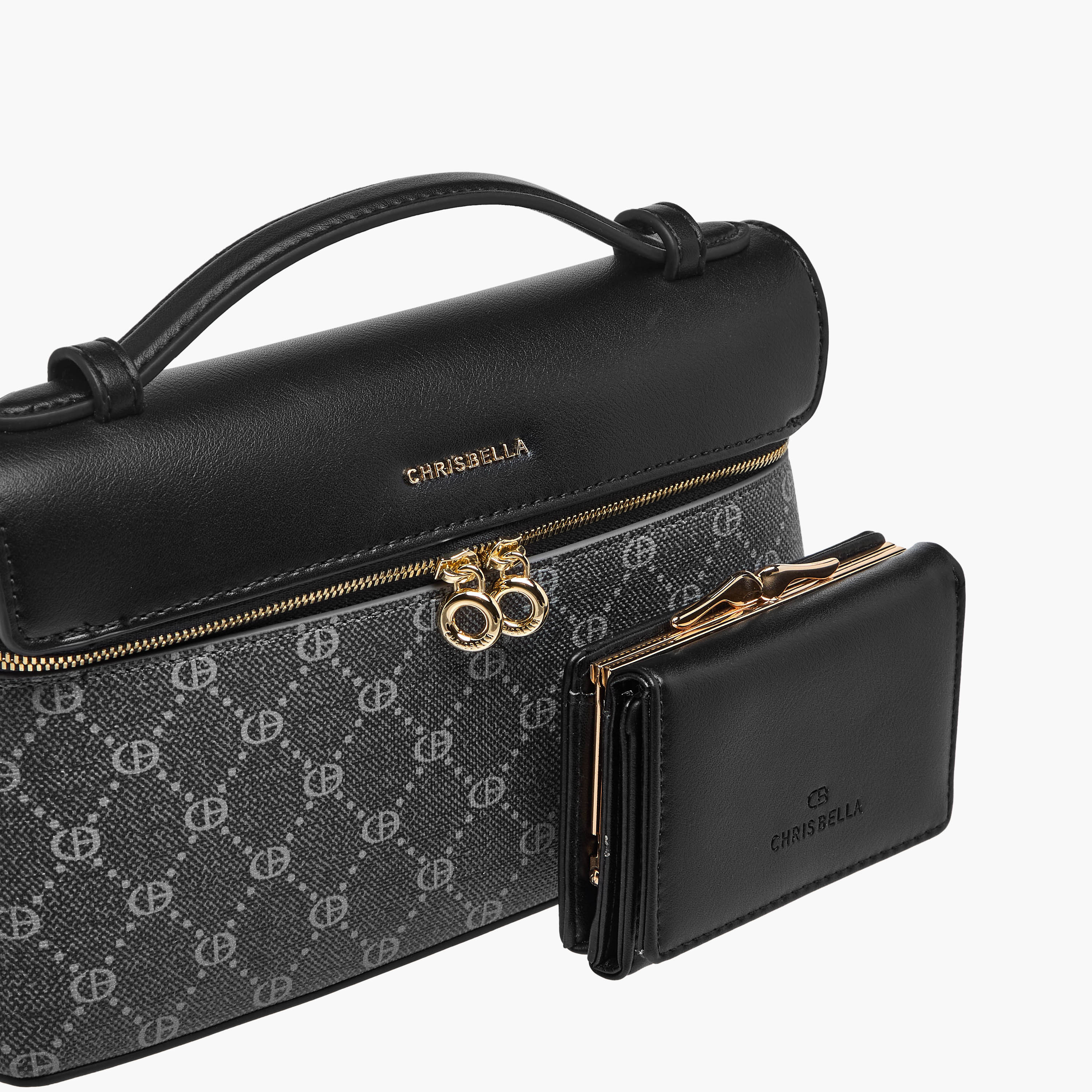 Chrisbella Monogram Print Crossbody Bag with Wallet-women-bagsandwallets-handbags-image-8