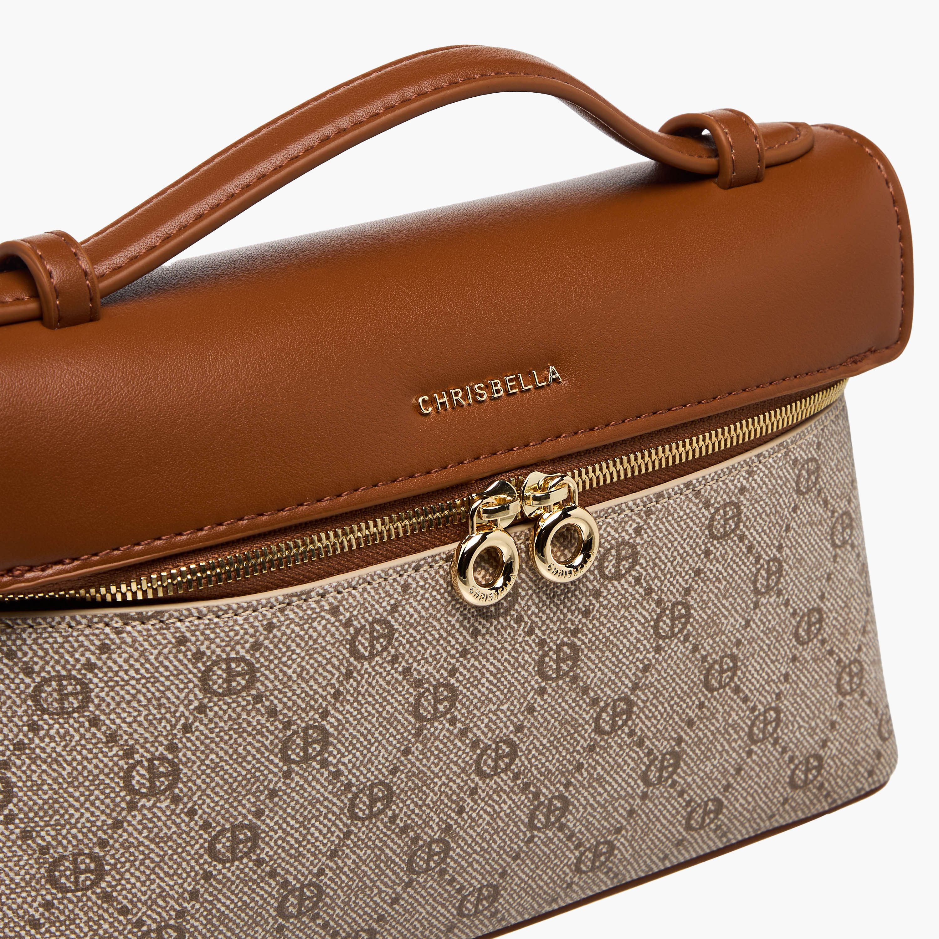 Chrisbella Monogram Print Tote Bag with Wallet-women-bagsandwallets-handbags-image-8