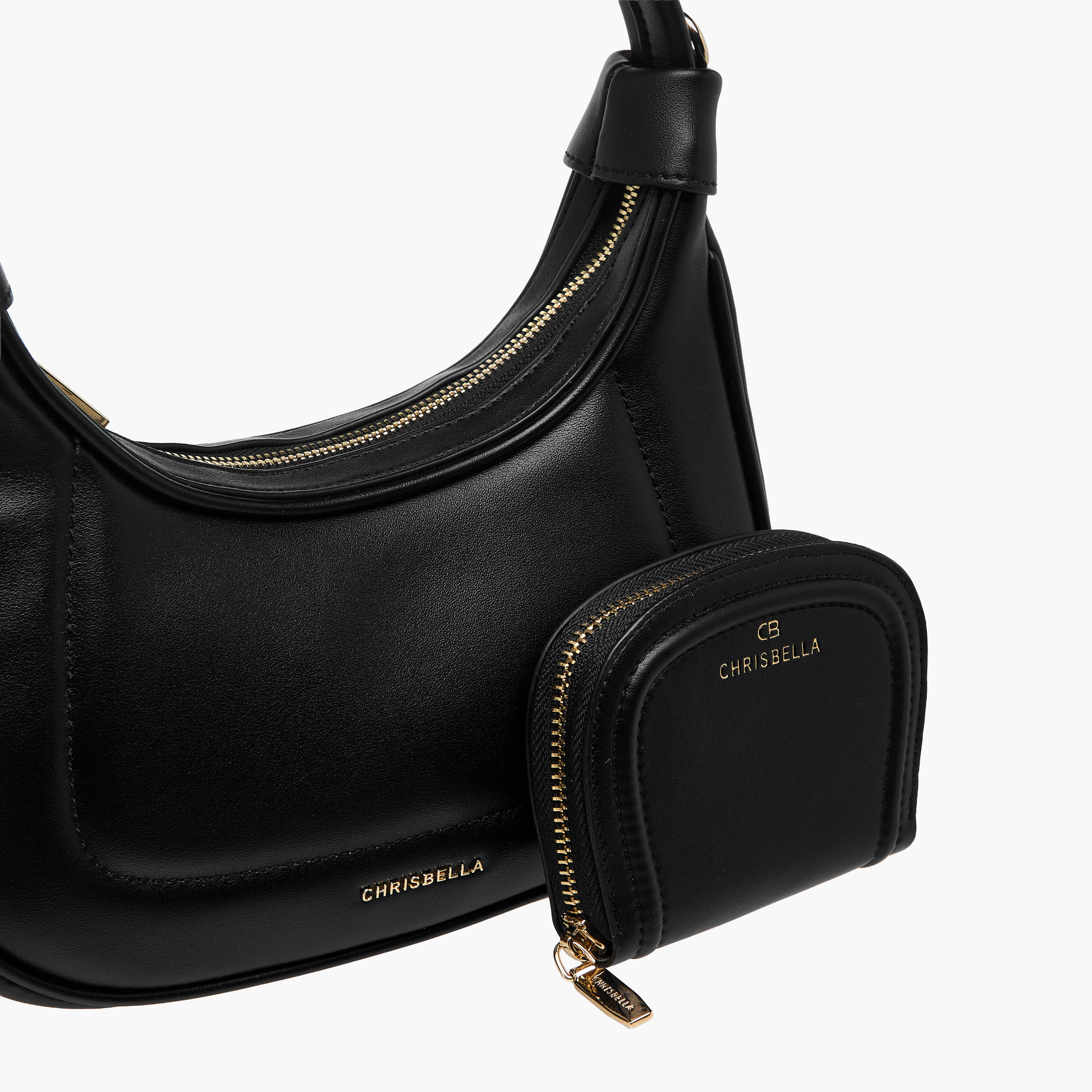 Chrisbella Monotone Baguette Bag with Wallet-women-bagsandwallets-handbags-image-7