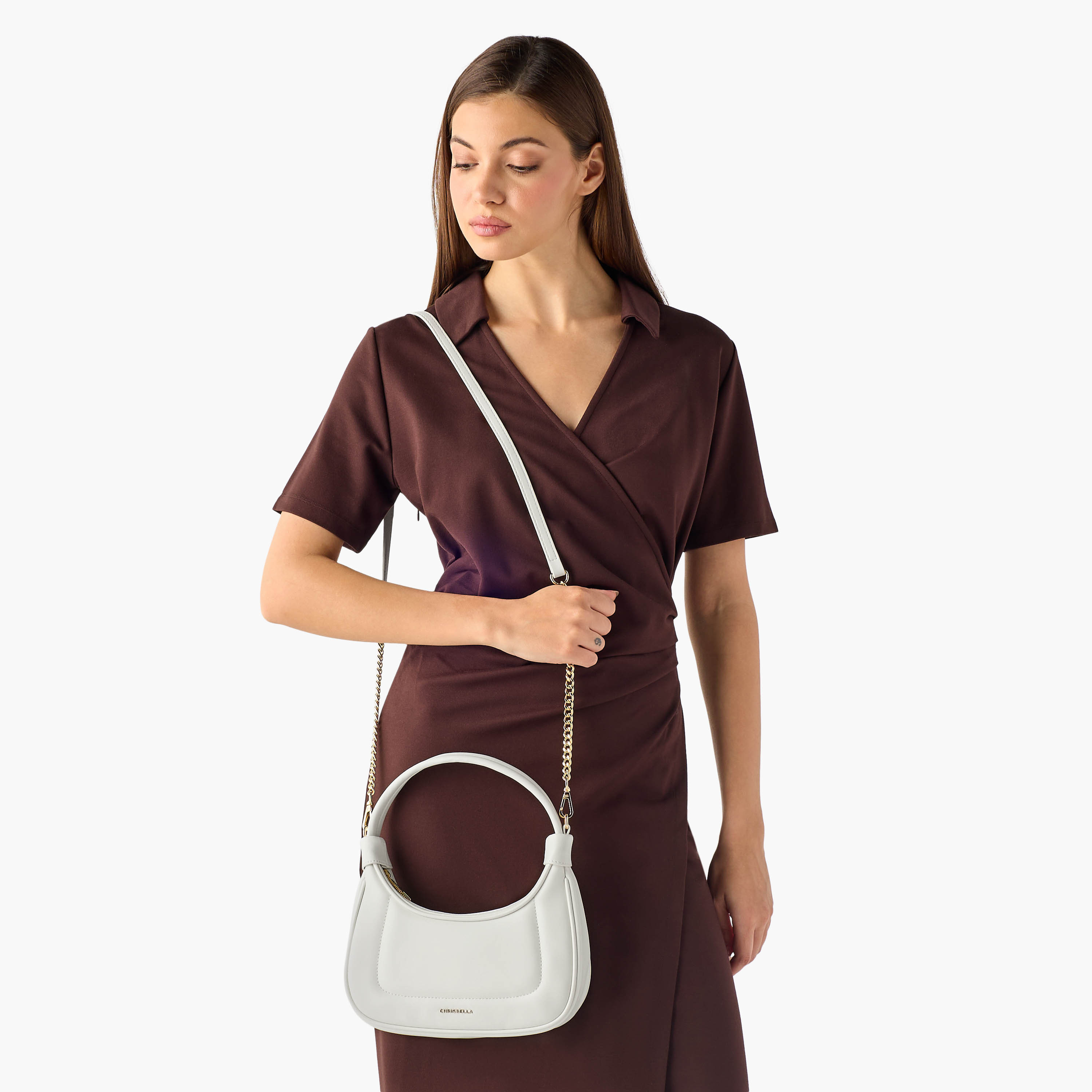 شنطة كتف بارزة الملمس مع محفظة من كريسبيلا-women-bagsandwallets-handbags-image-4