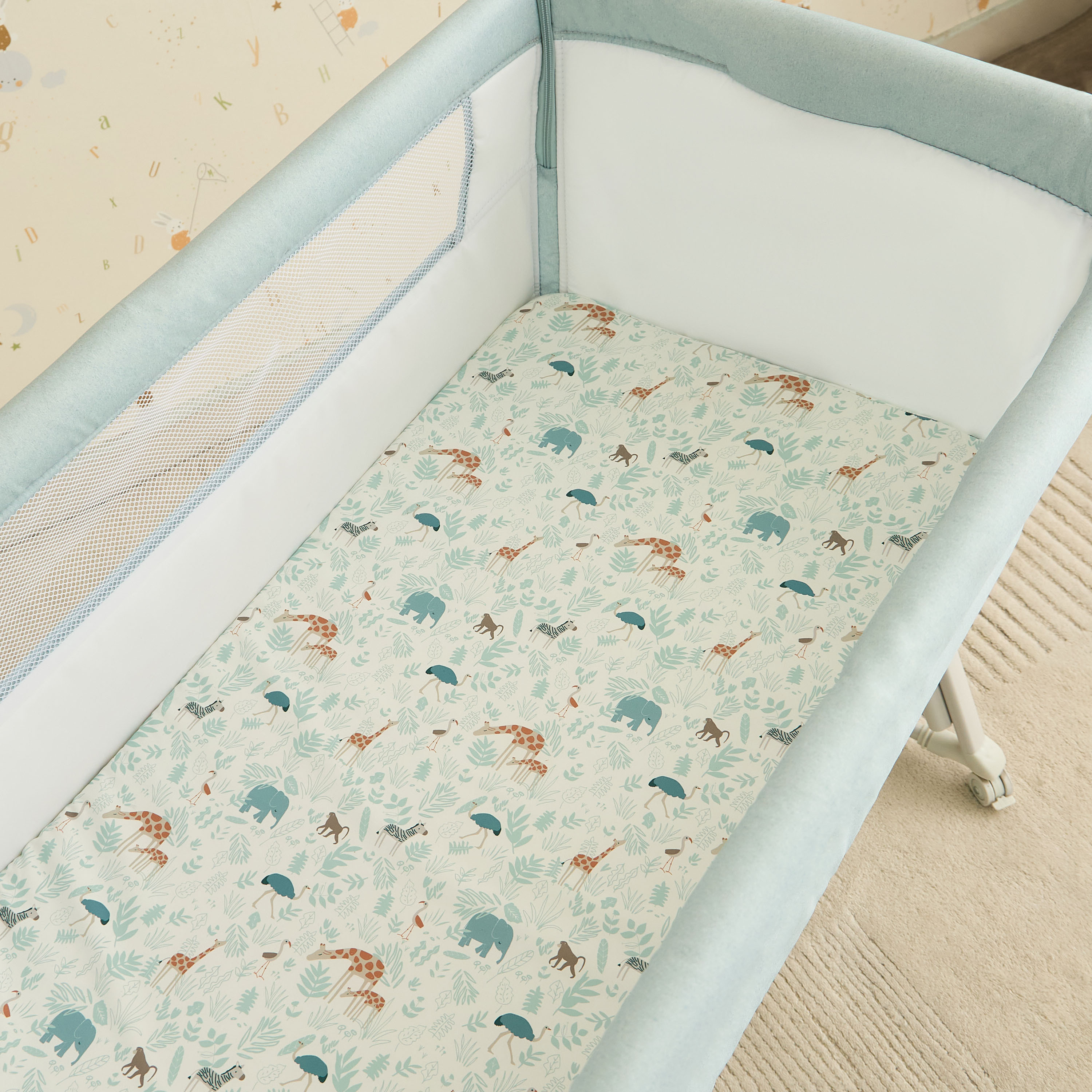 Juniors Percy Baby Bassinet with 7 Adjustable Heights-baby-nursery-furniture-cribsandbeds-bassinets-image-10