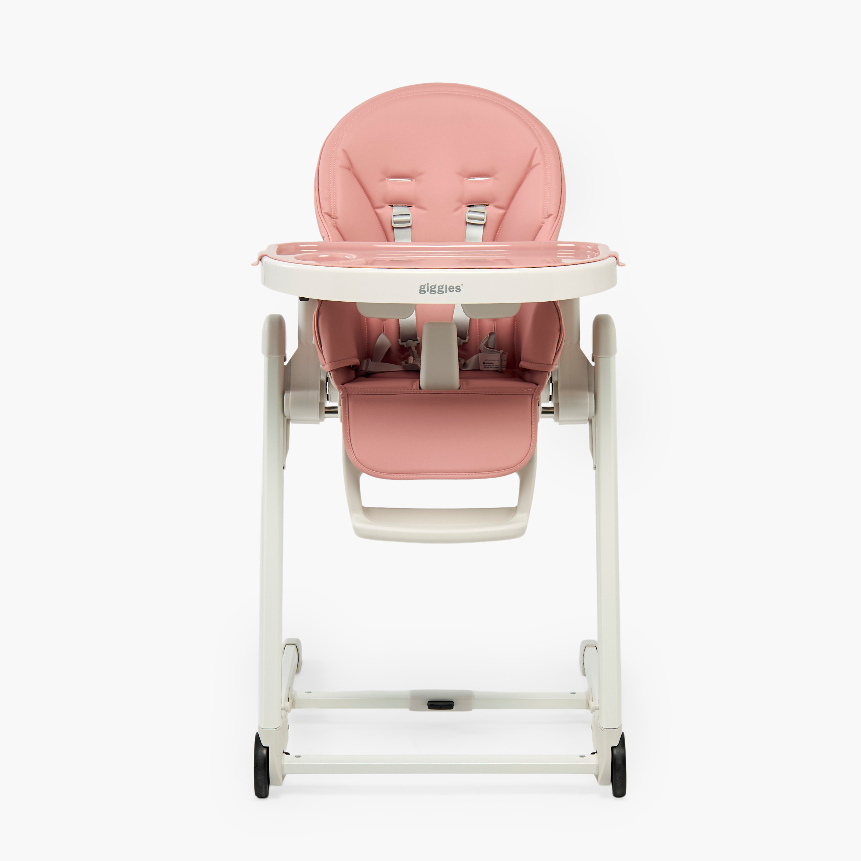 Giggles Olivia High Chair with 5 Position Height Adjustment-baby-feeding-highchairsandboosters-image-2