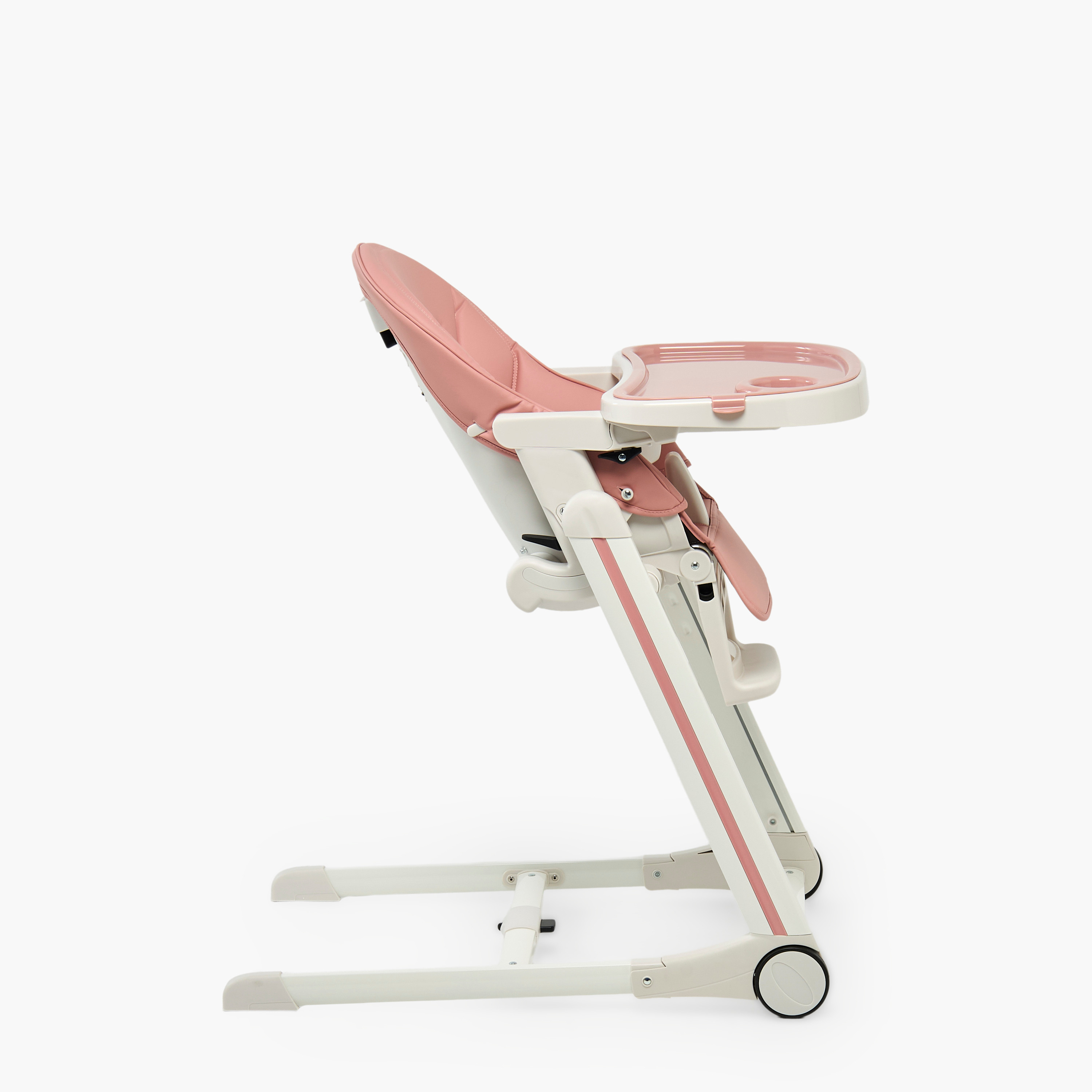 Giggles Olivia High Chair with 5 Position Height Adjustment-baby-feeding-highchairsandboosters-image-4