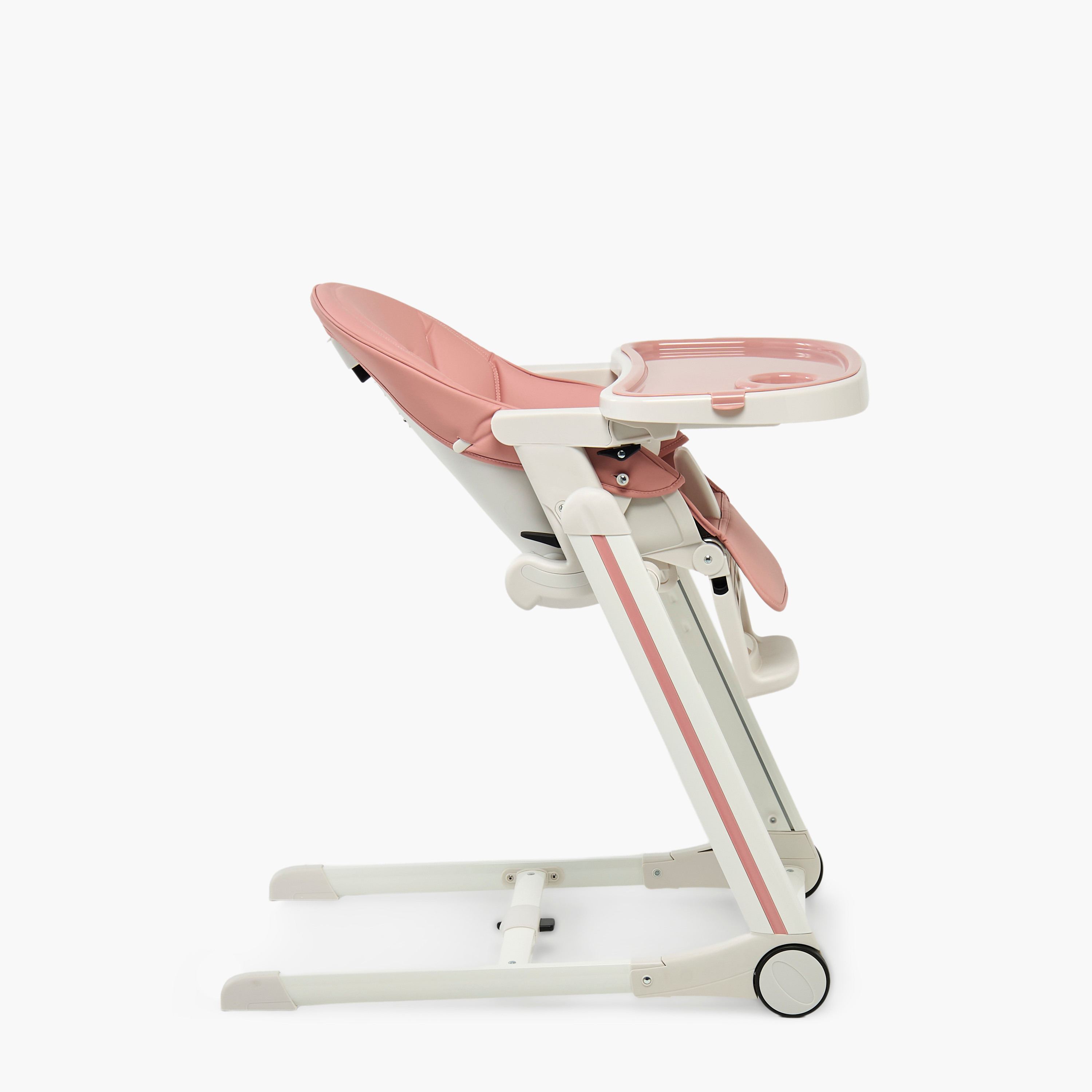 Giggles Olivia High Chair with 5 Position Height Adjustment-baby-feeding-highchairsandboosters-image-5