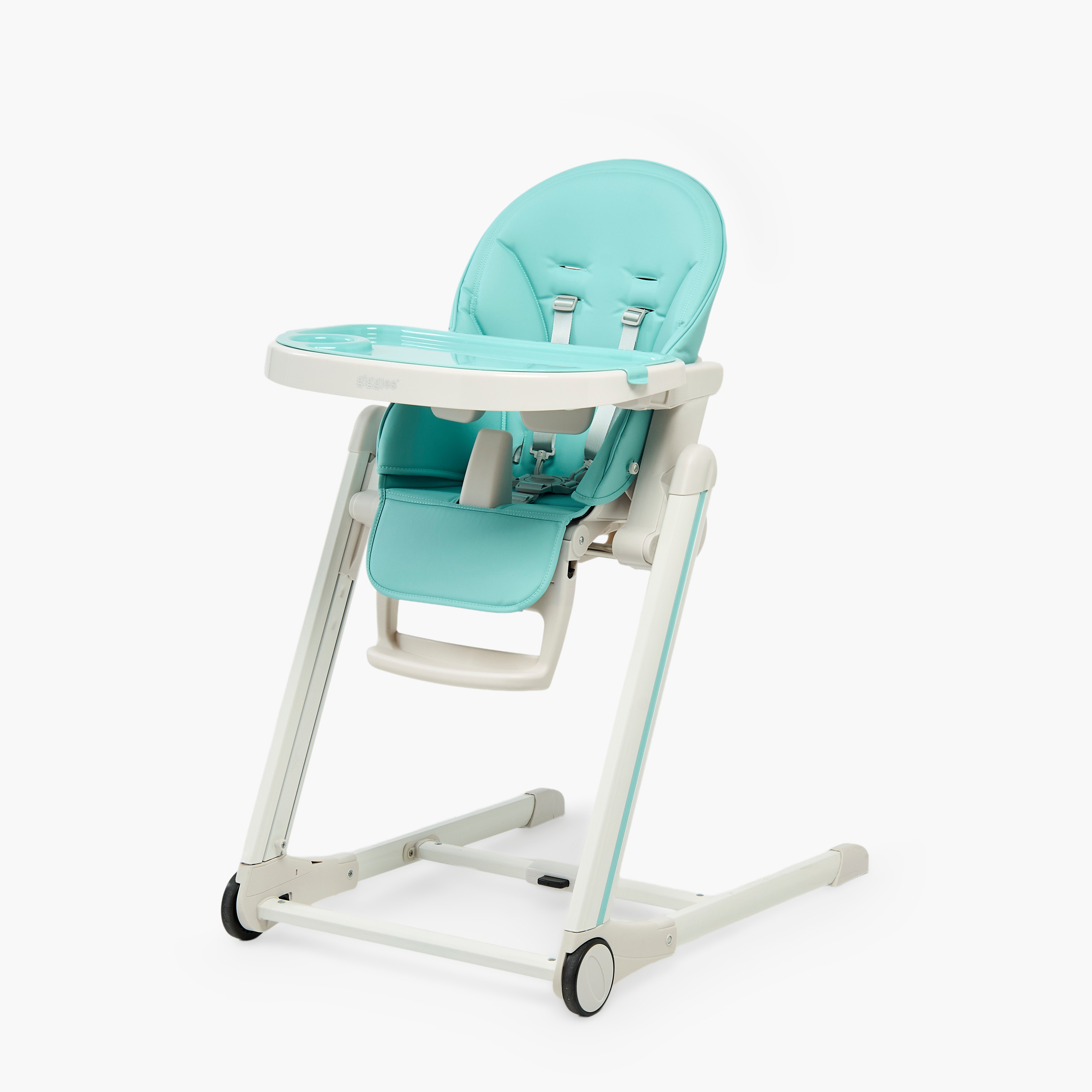 Giggles Olivia High Chair with 5 Position Height Adjustment-baby-feeding-highchairsandboosters-image-1